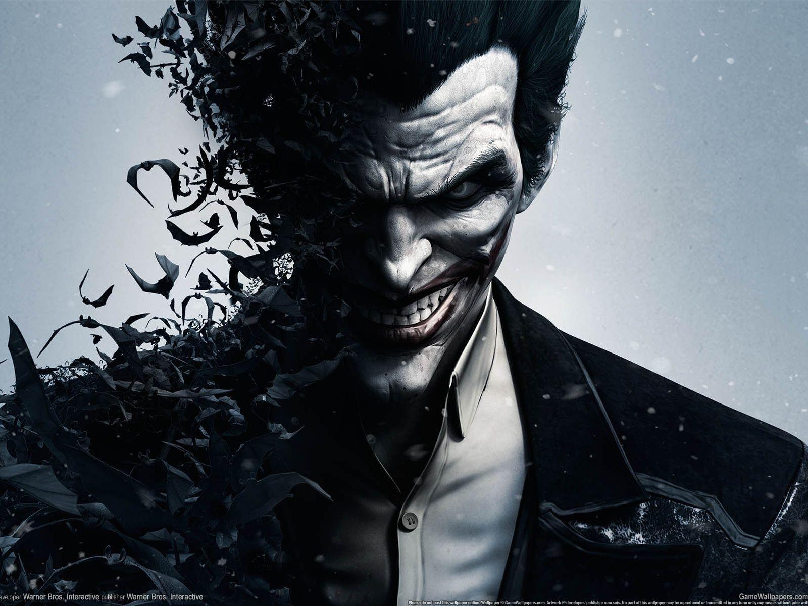 Wallpapers batman arkham origins, joker, red cap, warner