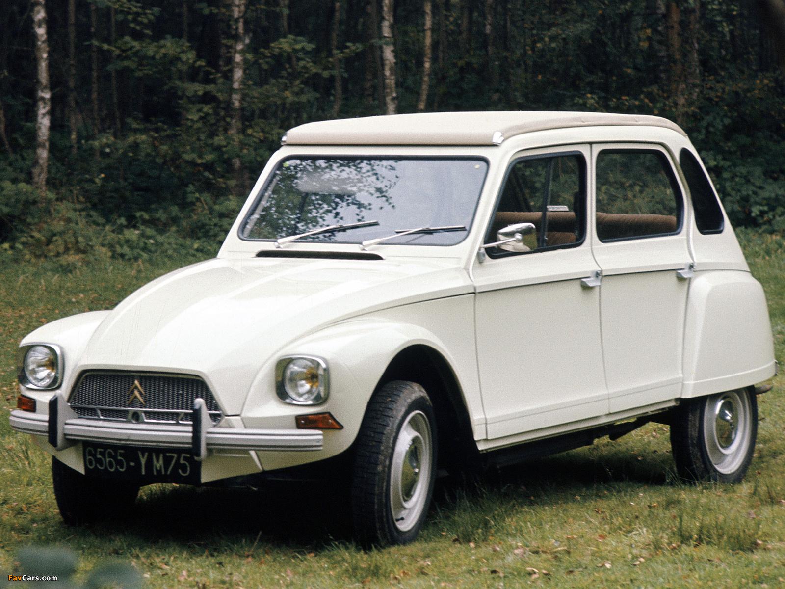 Citroën Dyane 1967–84 wallpapers