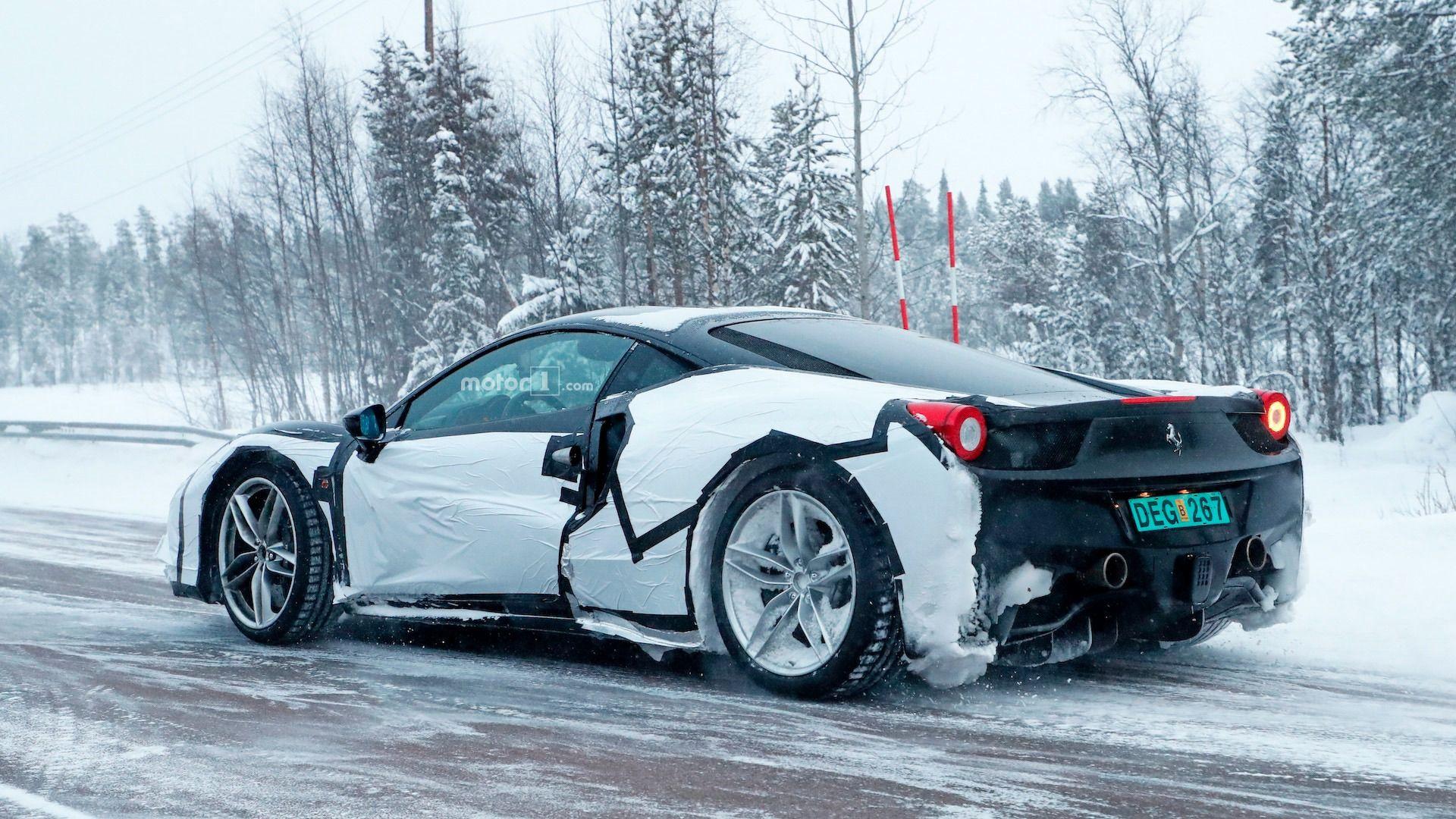 Is This A Hybrid Ferrari 488 Prototype?