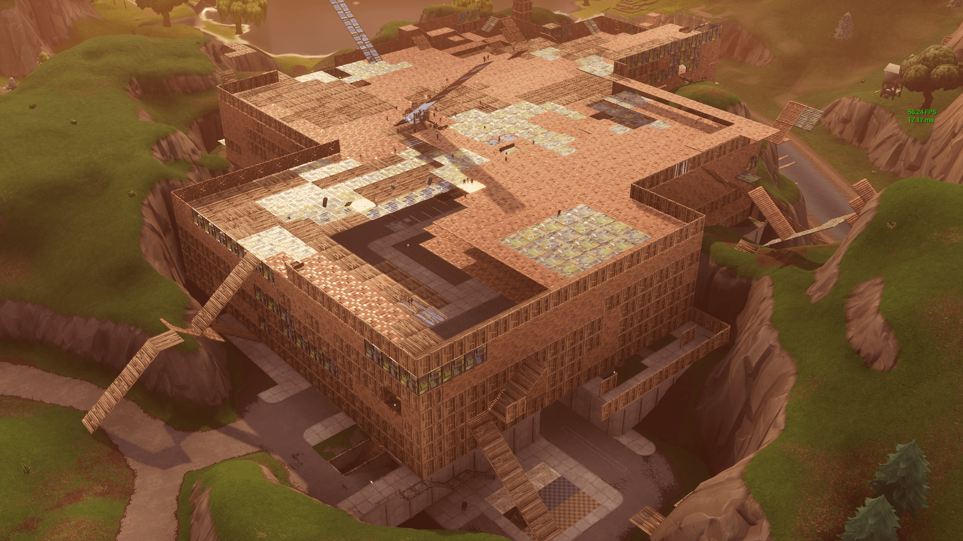 Tilted Towers reconstructed by the hungarian community