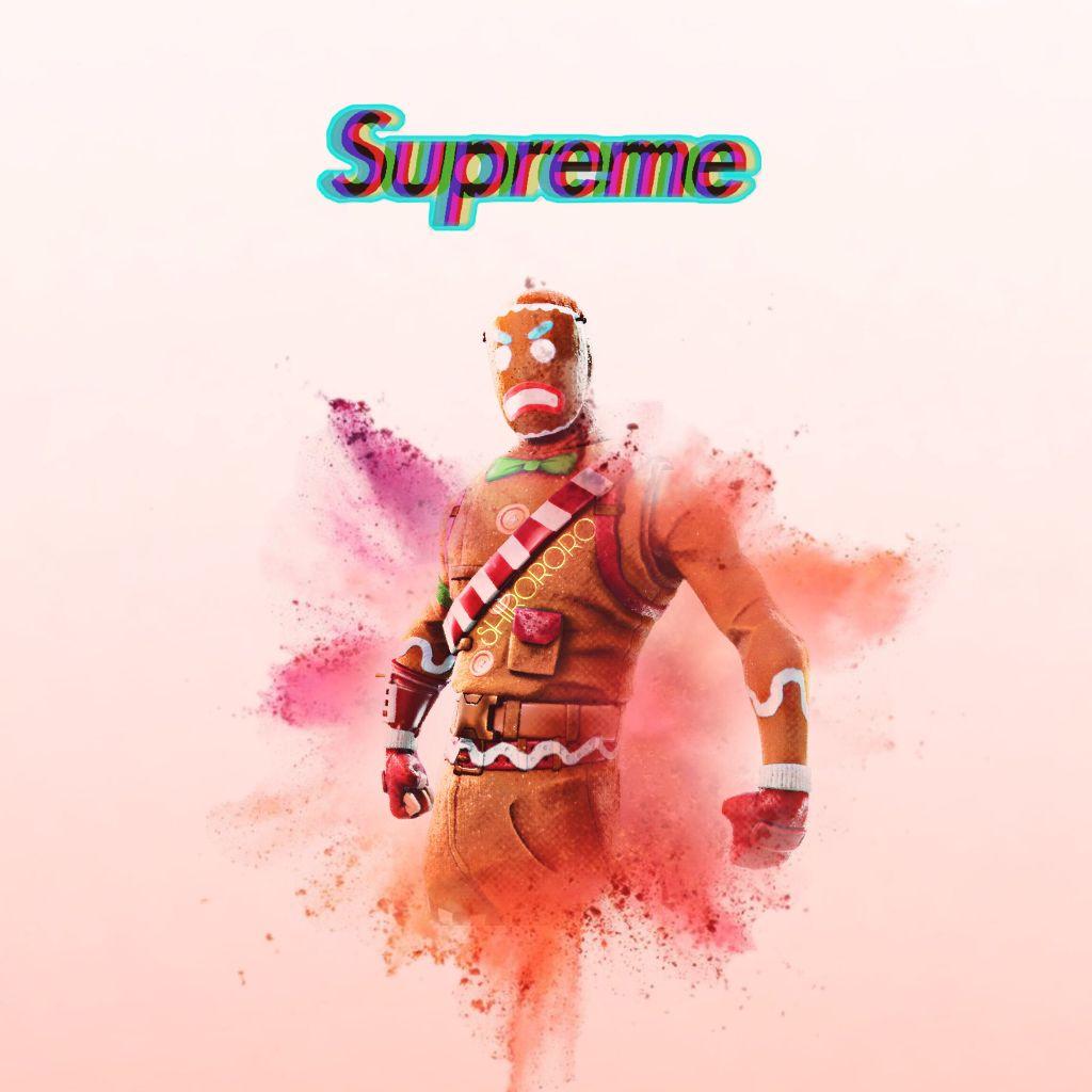 Supreme Fortnite wallpapers