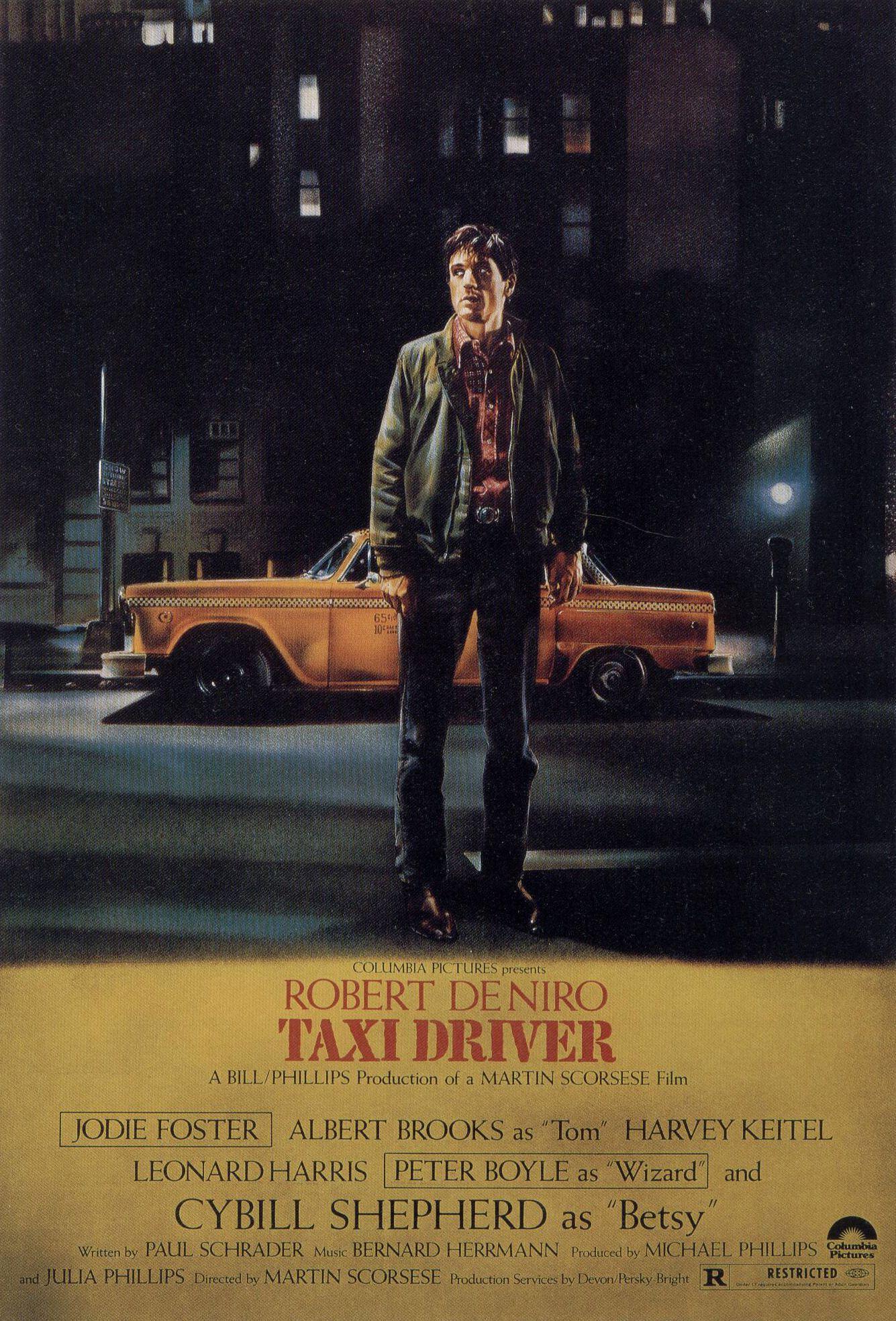 Taxi Driver, Robert De Niro, movie posters :: Wallpapers