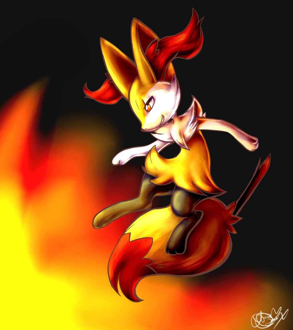 Braixen by emlz