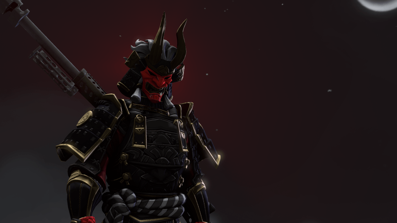 Quick SFM art of the unreleased Shogun Skin! [Ik it isnt perfect but