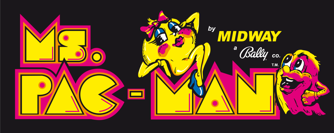 Mrs pacman Logos