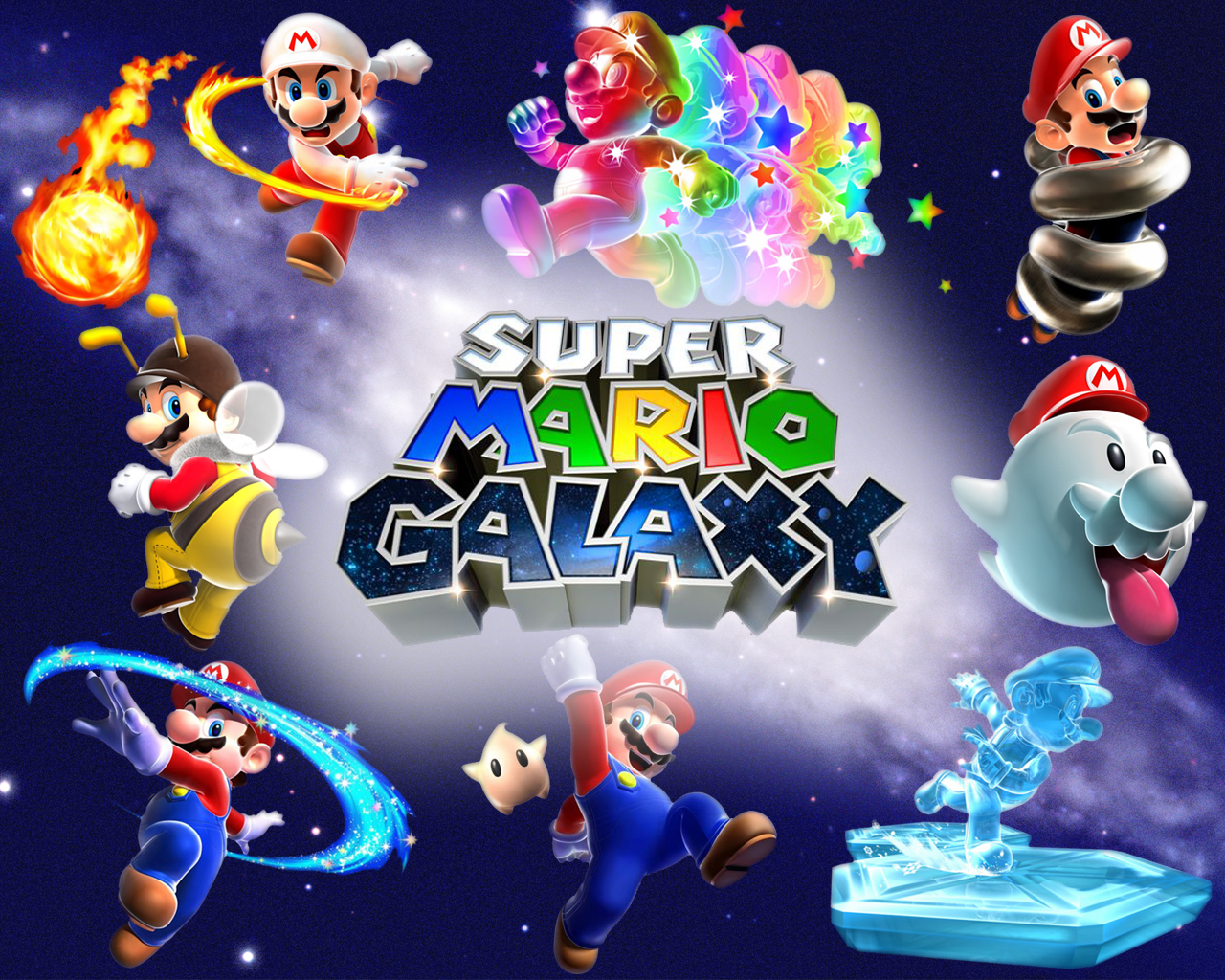 Super Mario Galaxy Wallpapers 1374.41 Kb