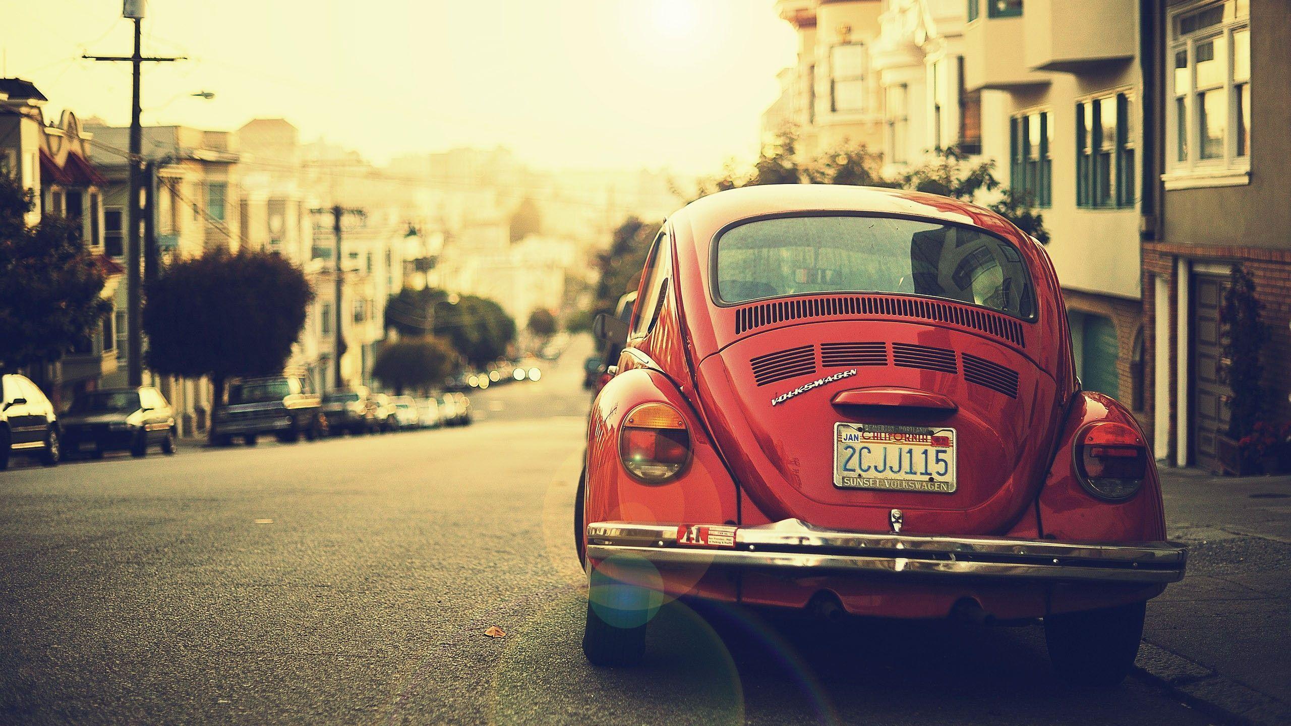 Volkswagen Beetle Vintage Photography HD Wallpapers Is a Awesome