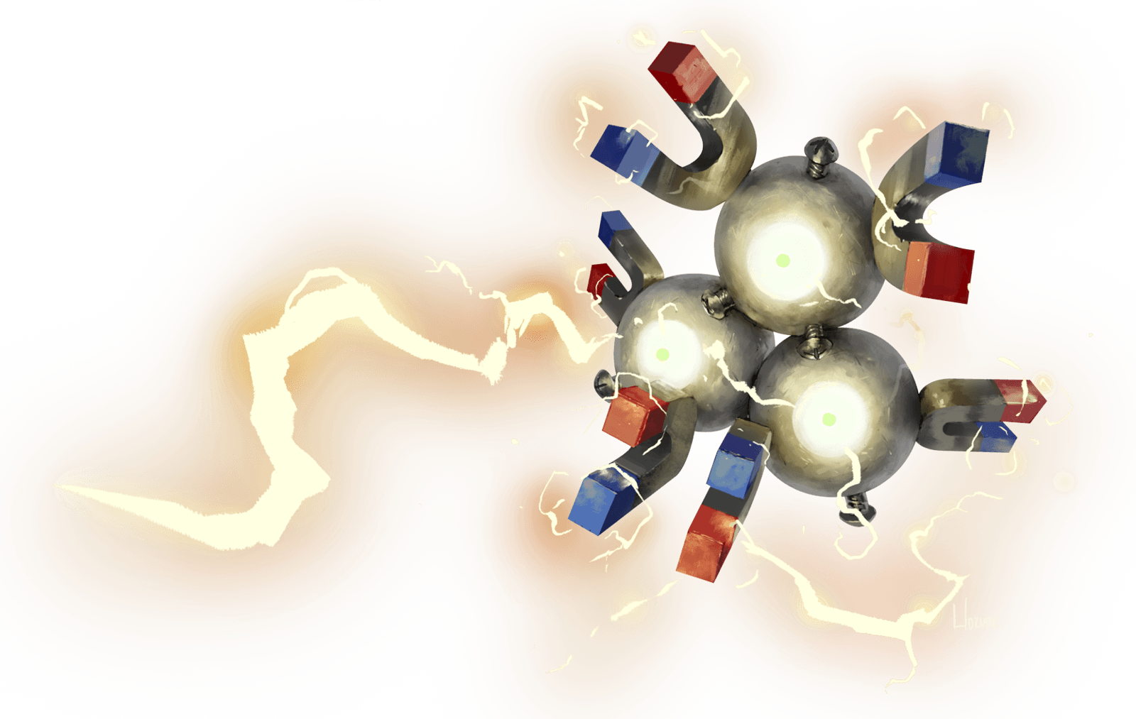 Magneton used Thundershock! by Hozure