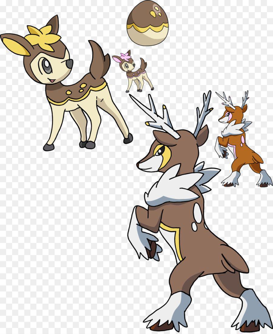 Deerling Pikachu Sawsbuck Evolution Pokémon