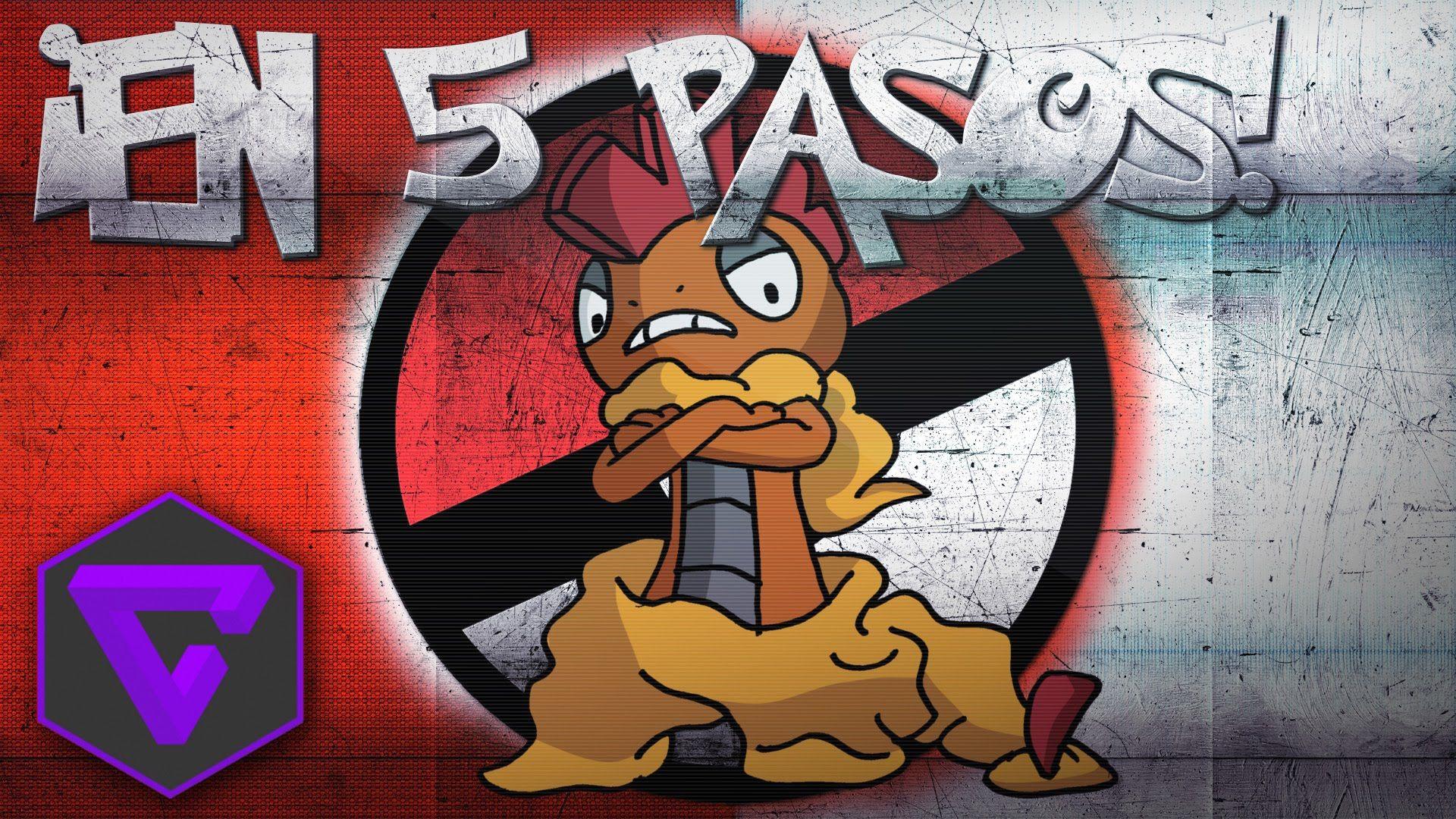 POKÉMON: ¡SCRAFTY EN 5 PASOS!