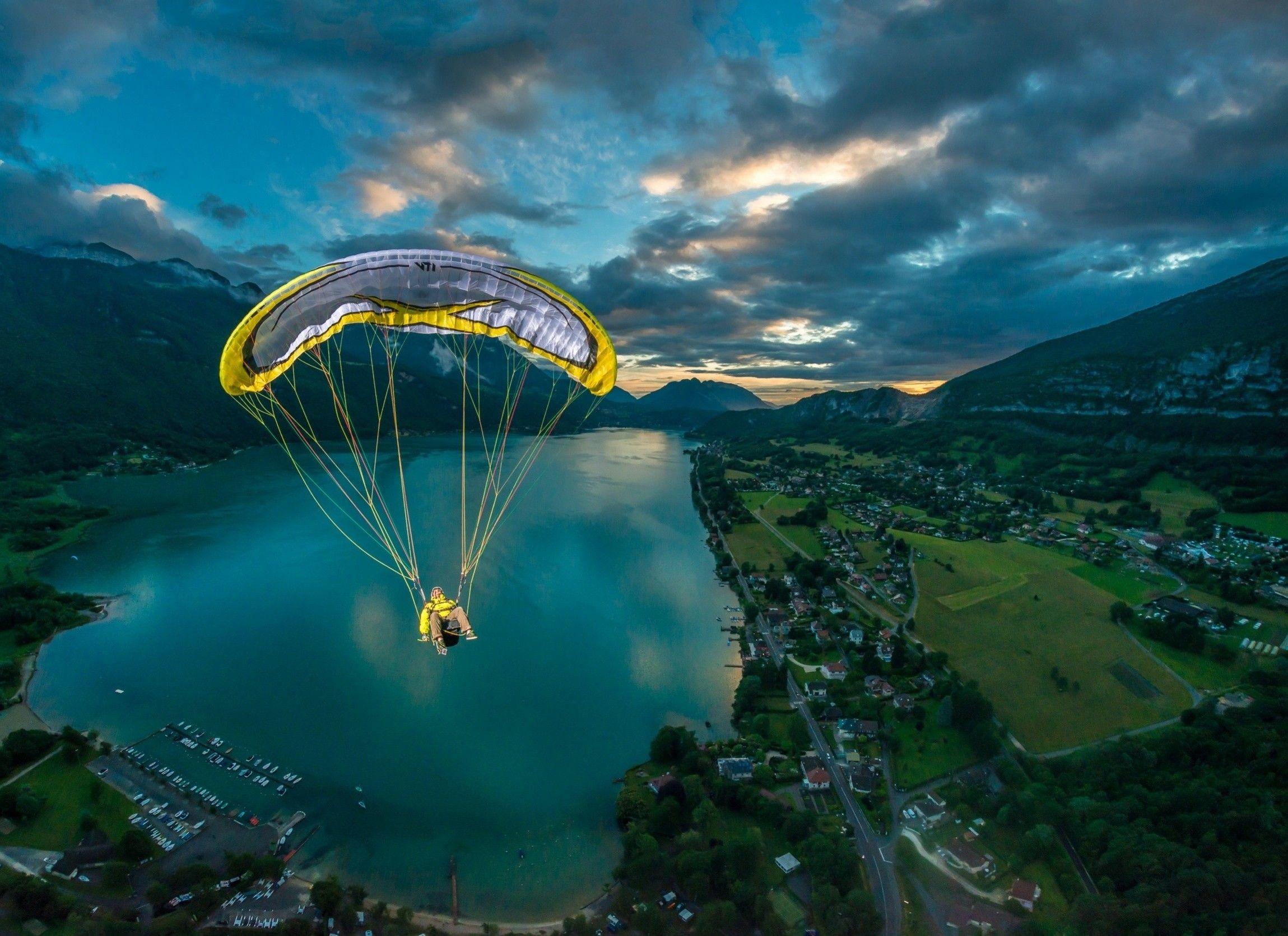 Paragliding HD Wide Wallpapers for Widescreen