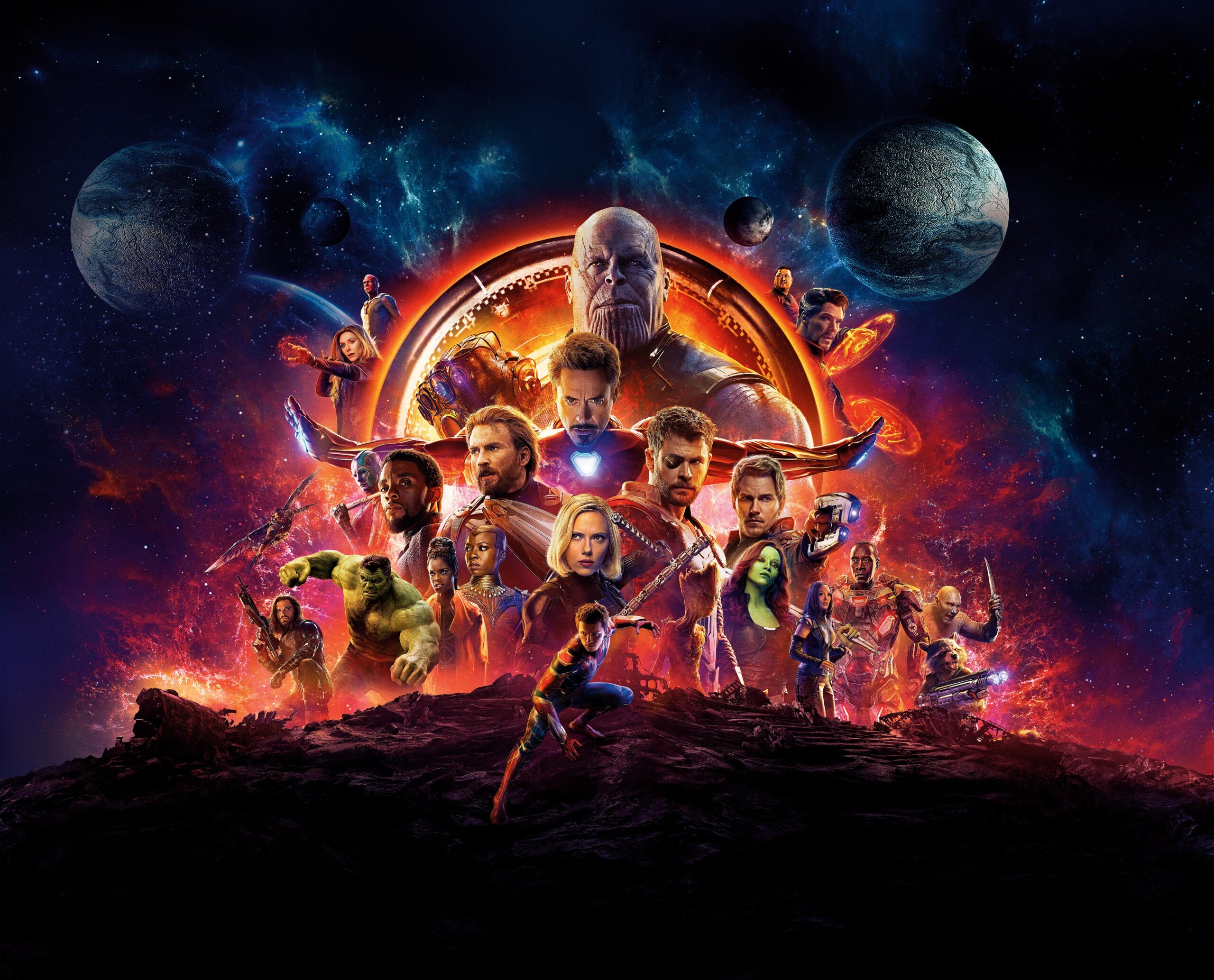 Wallpapers Avengers: Infinity War, Don Cheadle, Robert Downey Jr