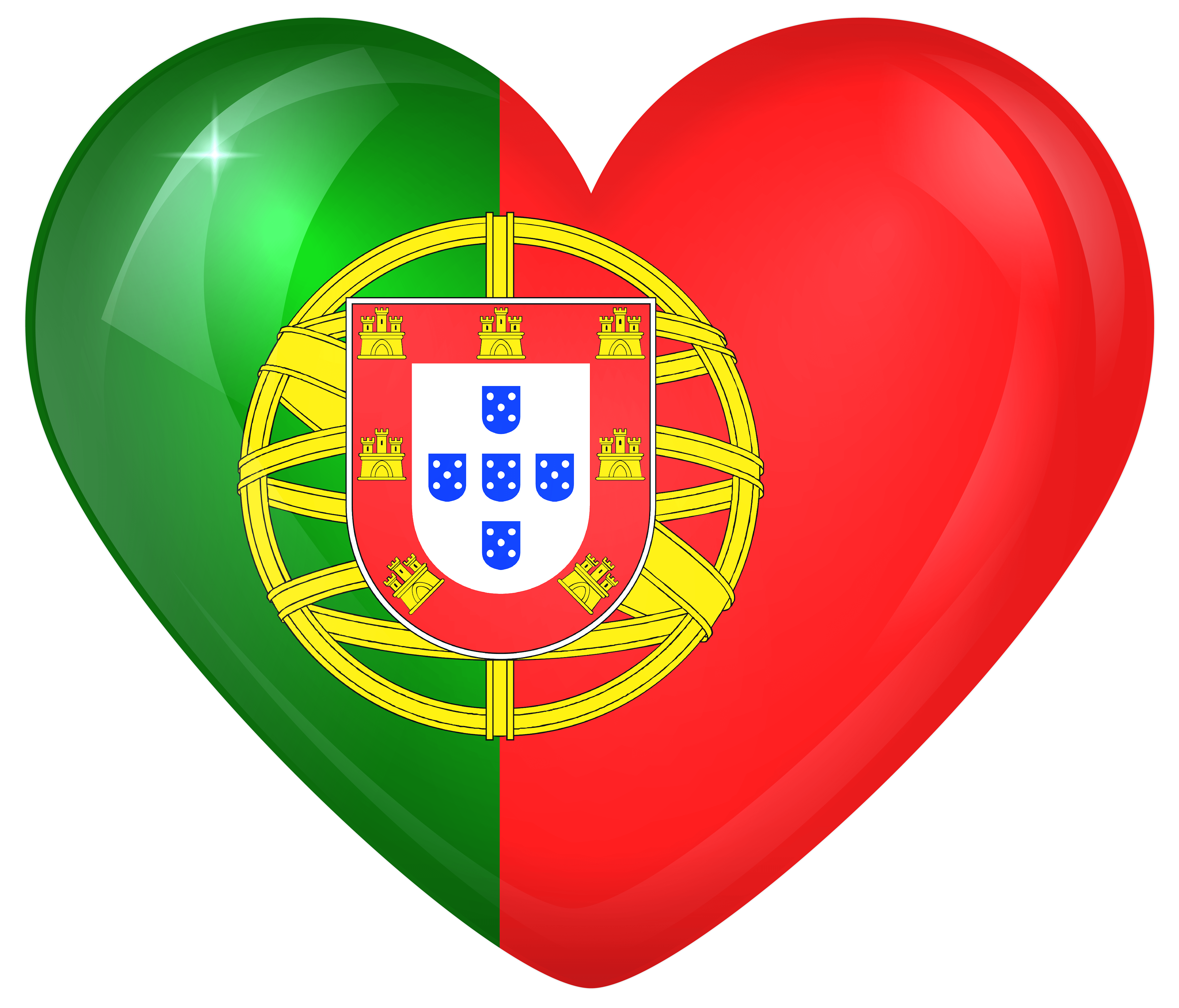 Portugal Large Heart Flag?m=1449316915