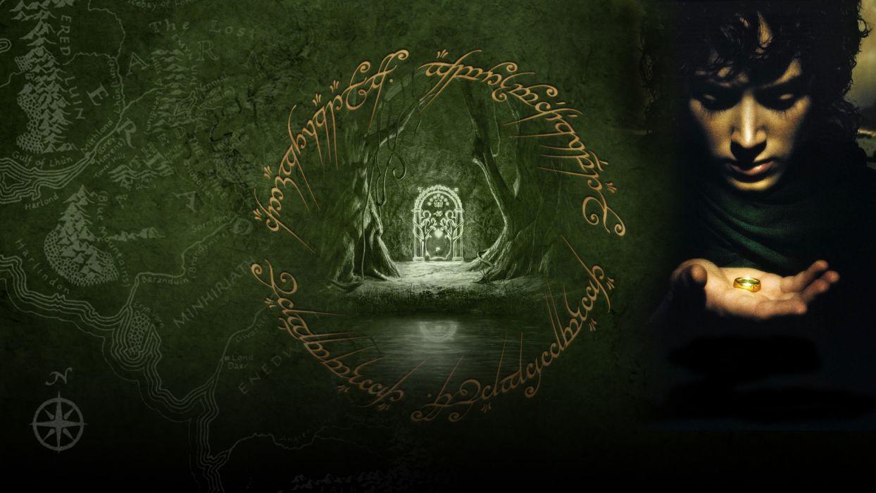 LORD OF THE RINGS FELLOWSHIP RING lotr fantasy f wallpapers