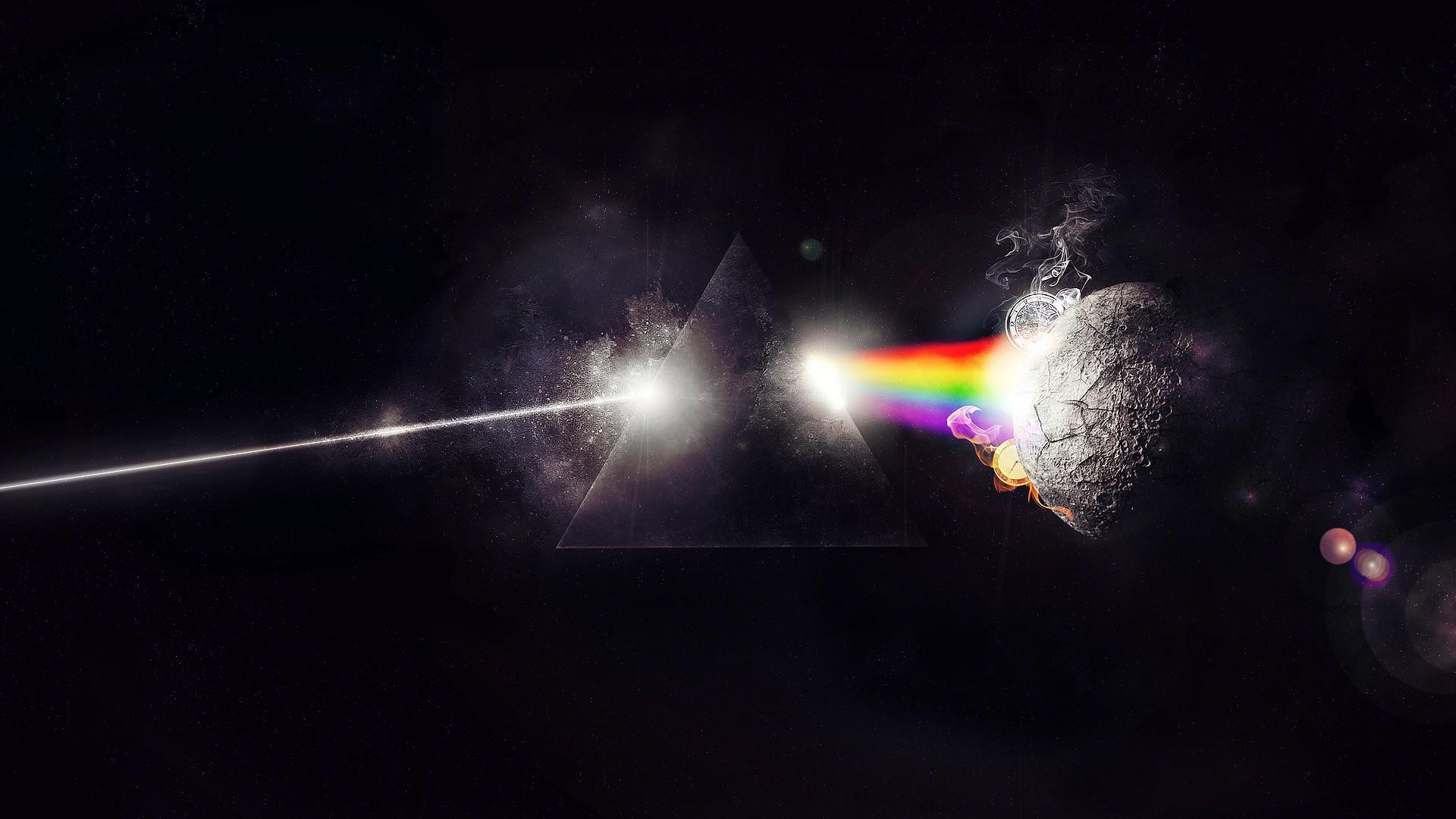 Progressive rock music the dark side of wallpapers