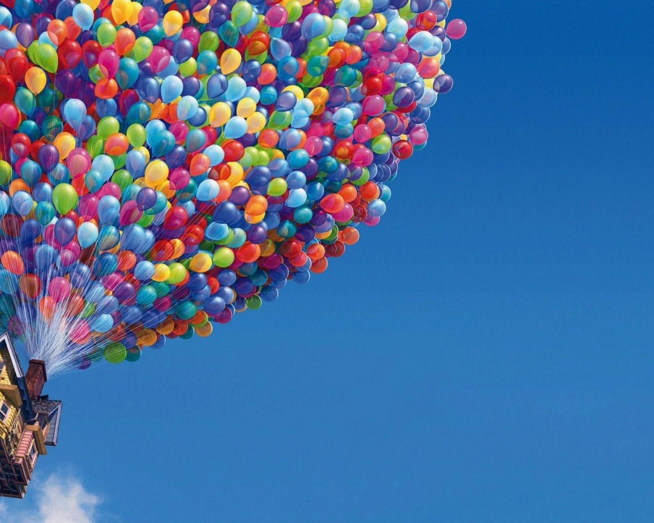 Download House with balloons up Pixar Cartoons Up HD Wallpapers