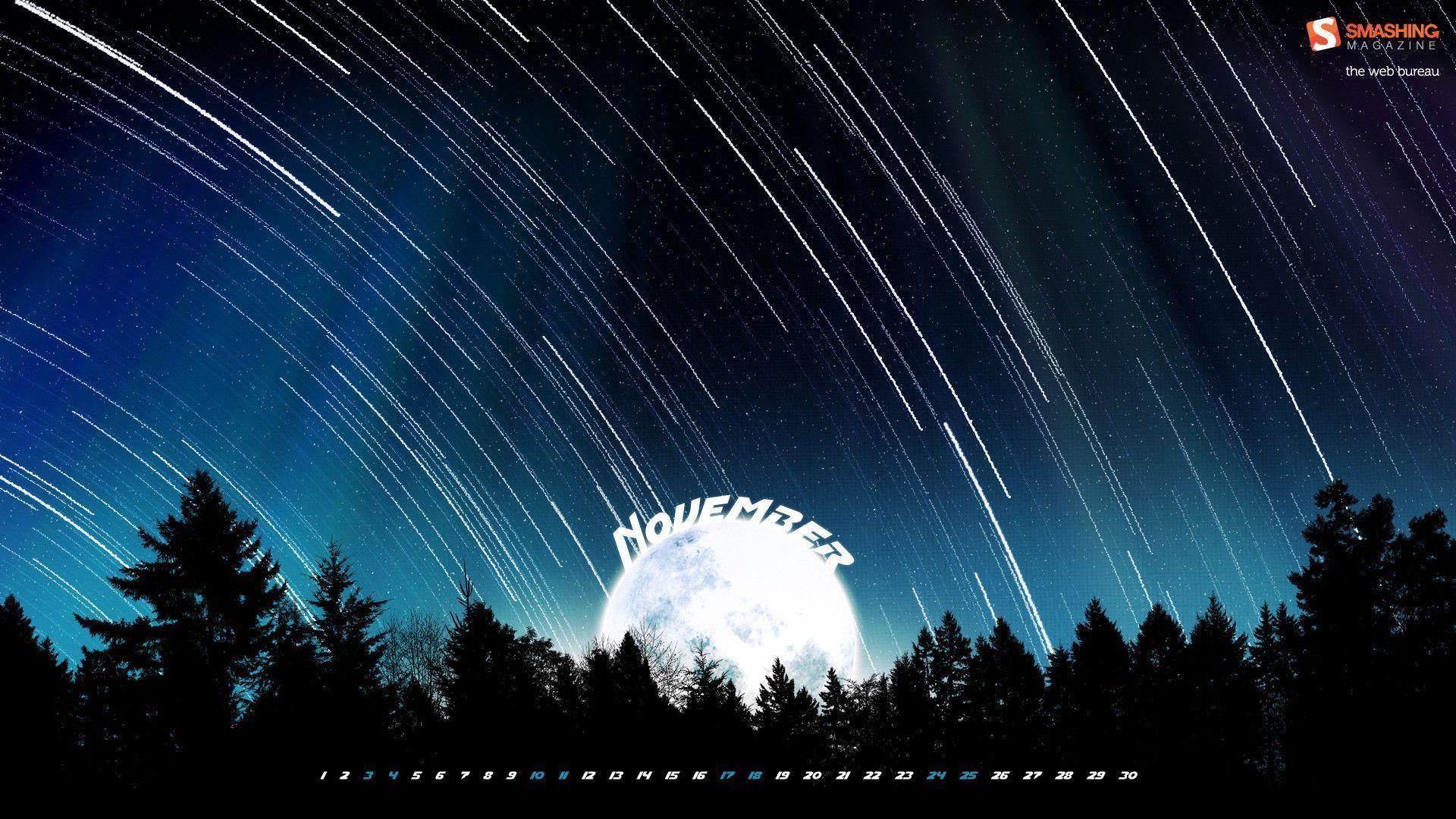 px Meteor Shower Wallpapers