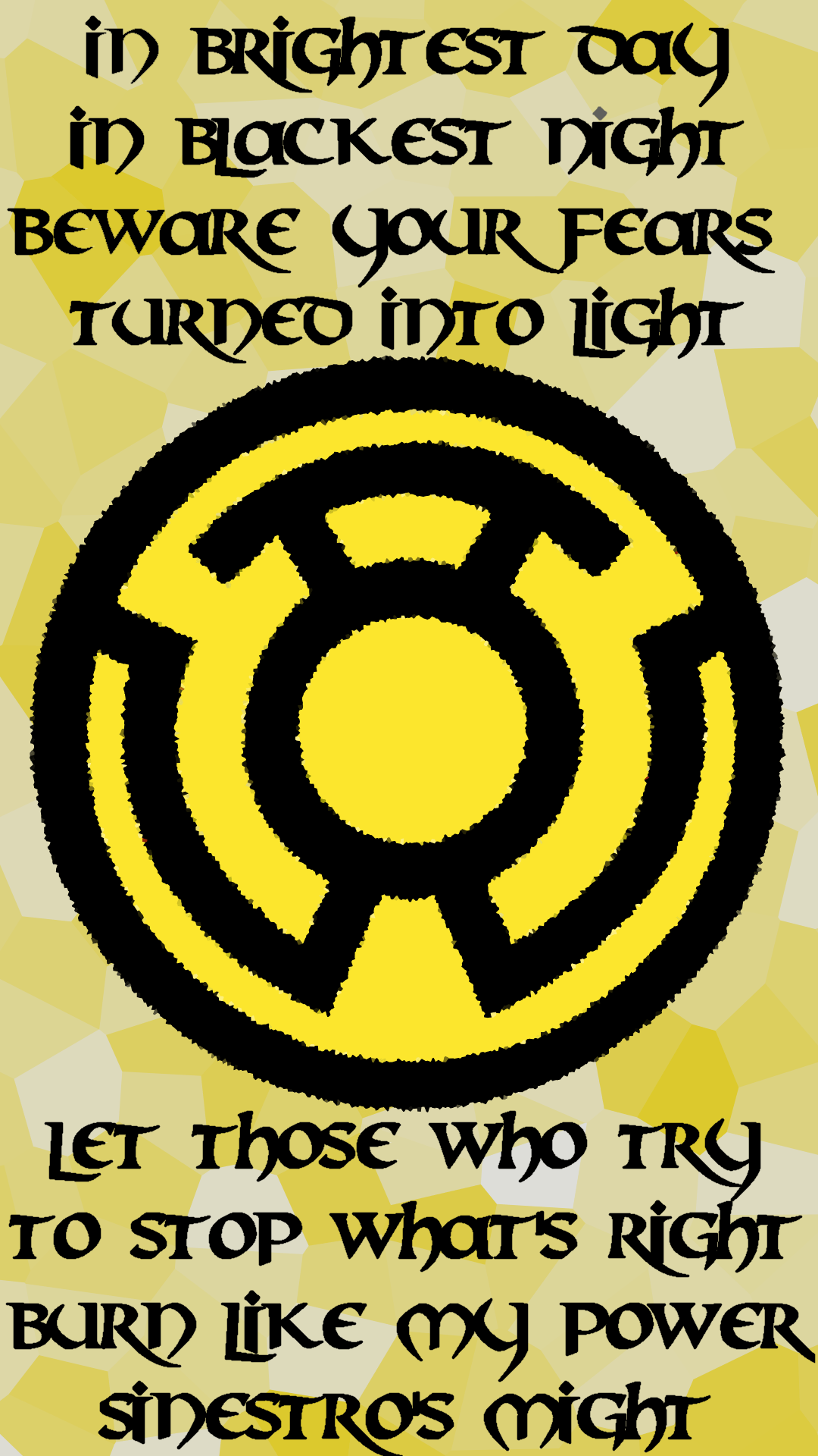 PHONE WALL] OC Sinestro Corps Wallpapers []