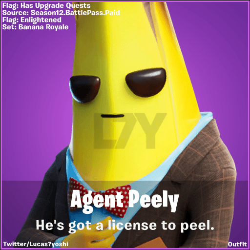 Agent Peely Fortnite wallpapers