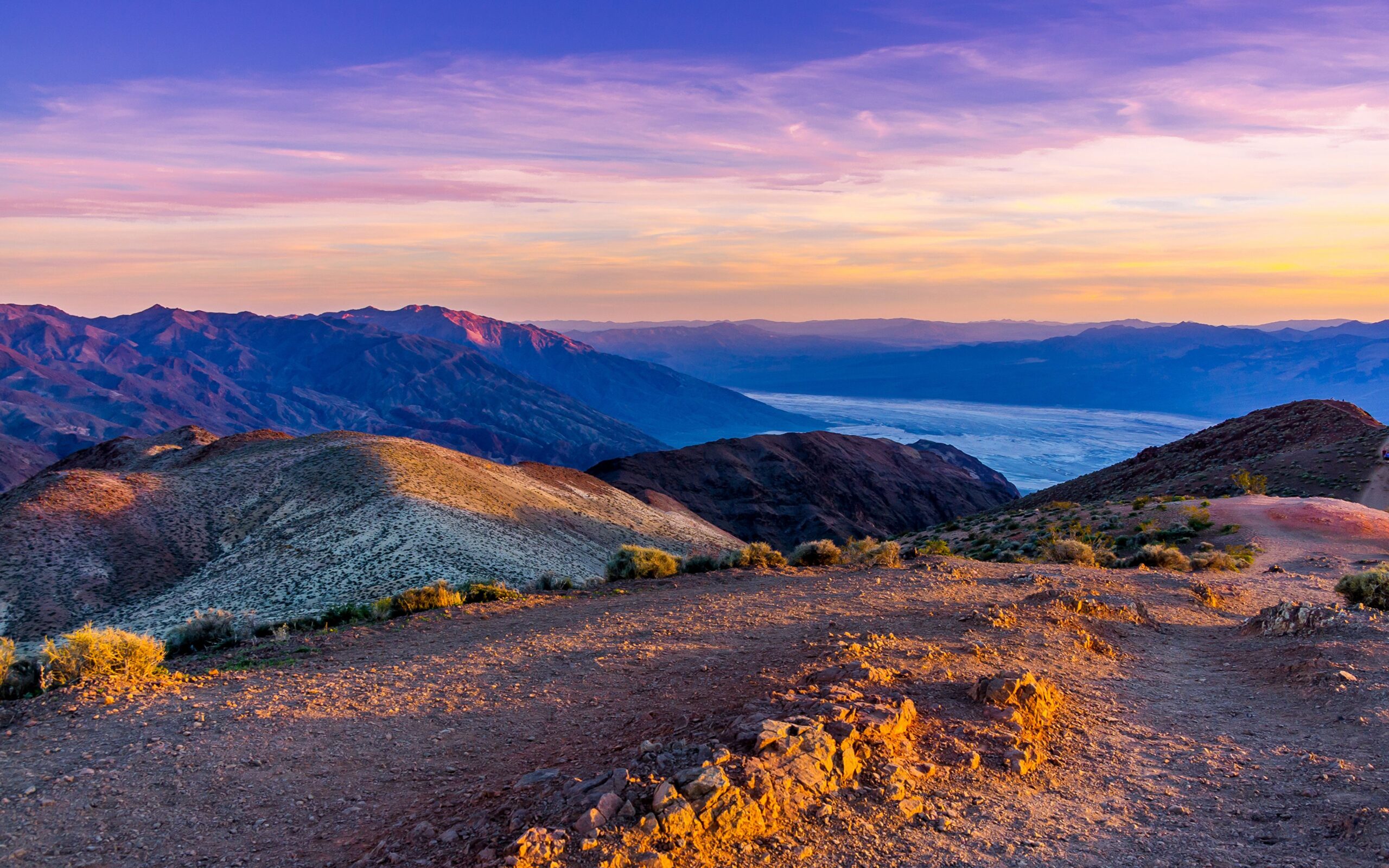 Wallpapers USA Death Valley National Park Nature Hill