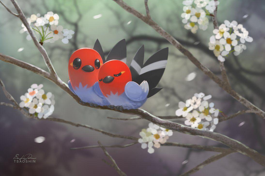 Springtime Fletchlings by TsaoShin