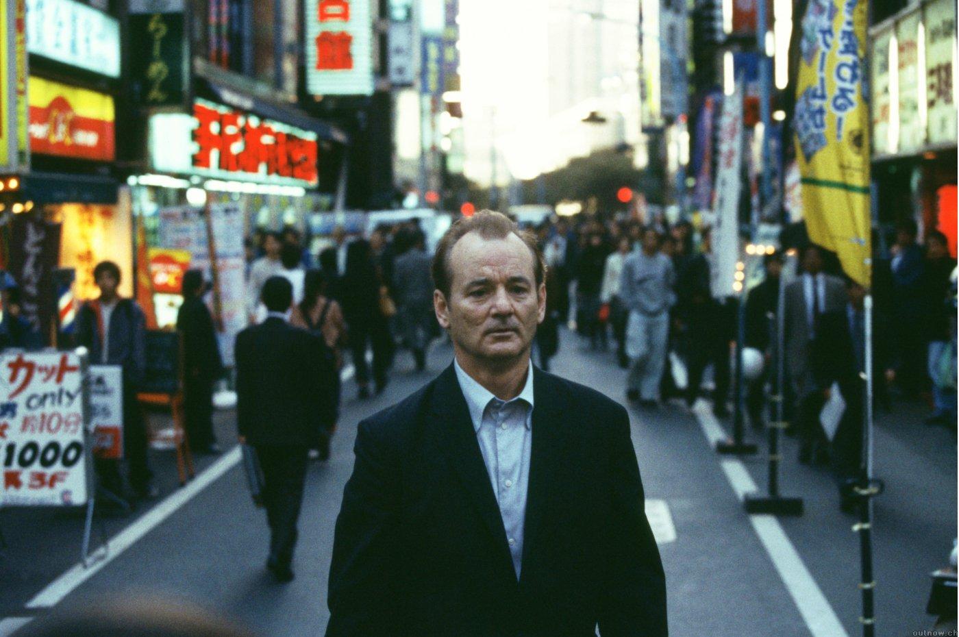 Bill Murray, busy city street. : wallpapers