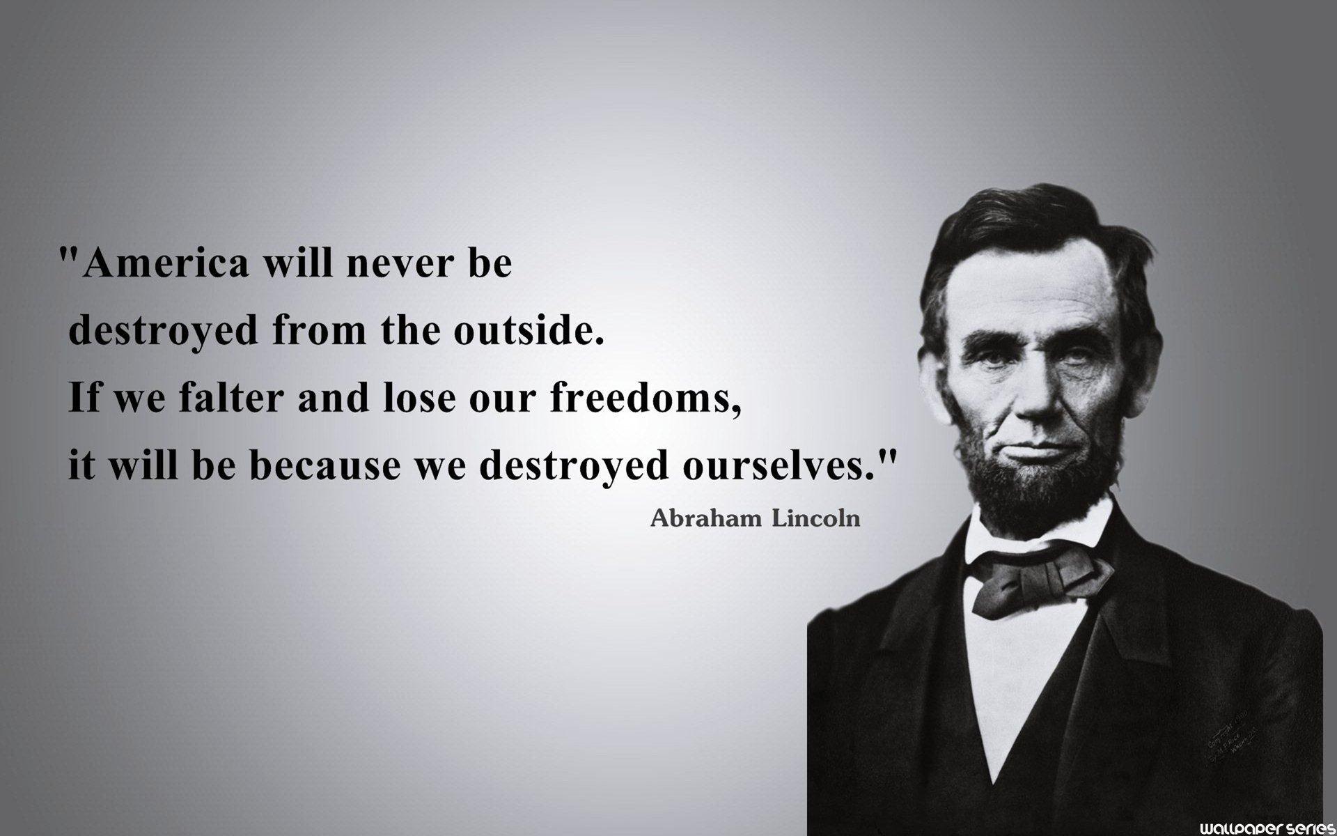 Pack.558: Abraham Lincoln Wallpapers