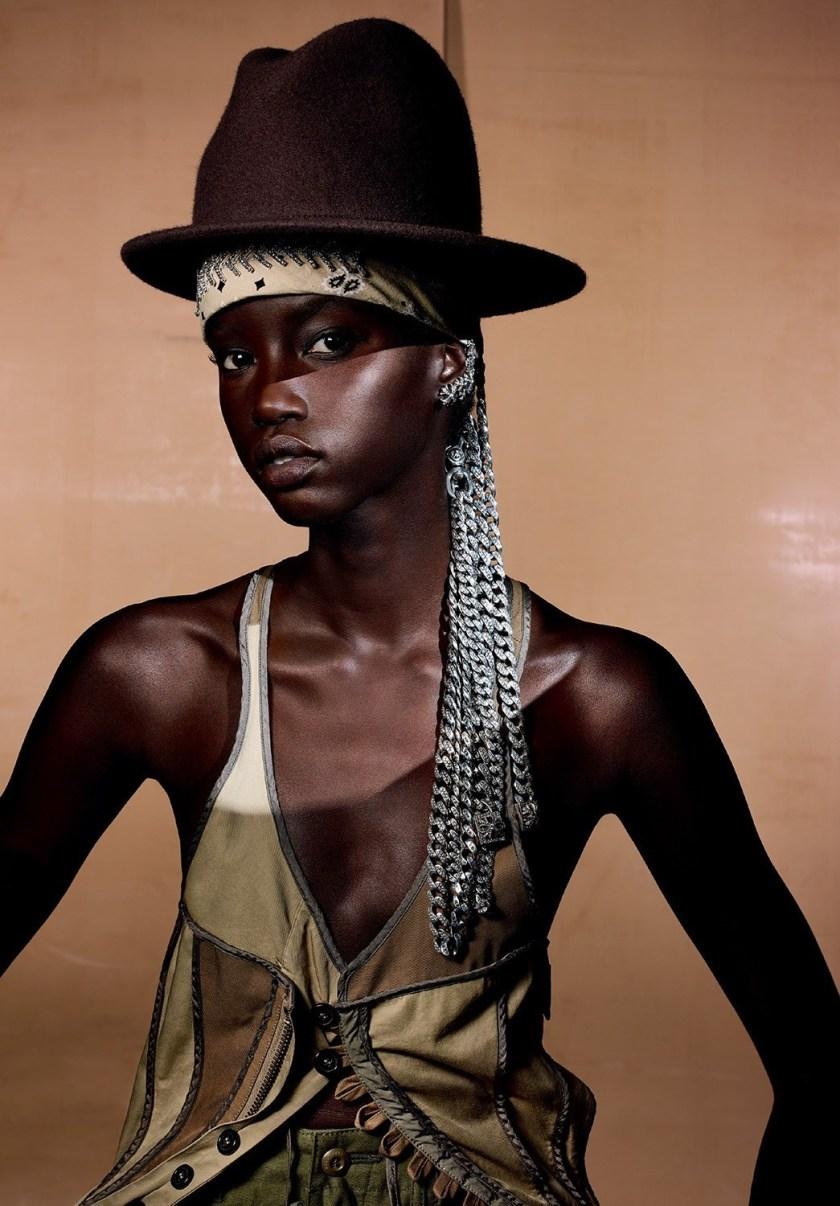 V MAGAZINE: Anok Yai by Richard Burbridge