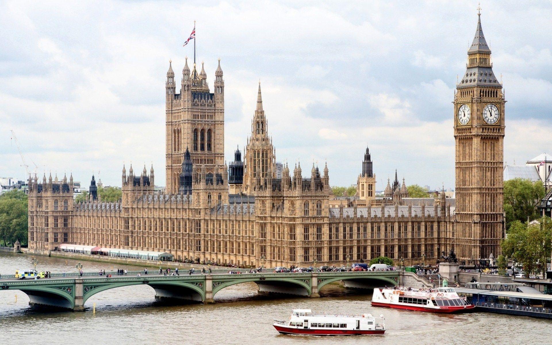 Uk London Big Ben Parliament Westminster Bridge Wide HD Wallpapers