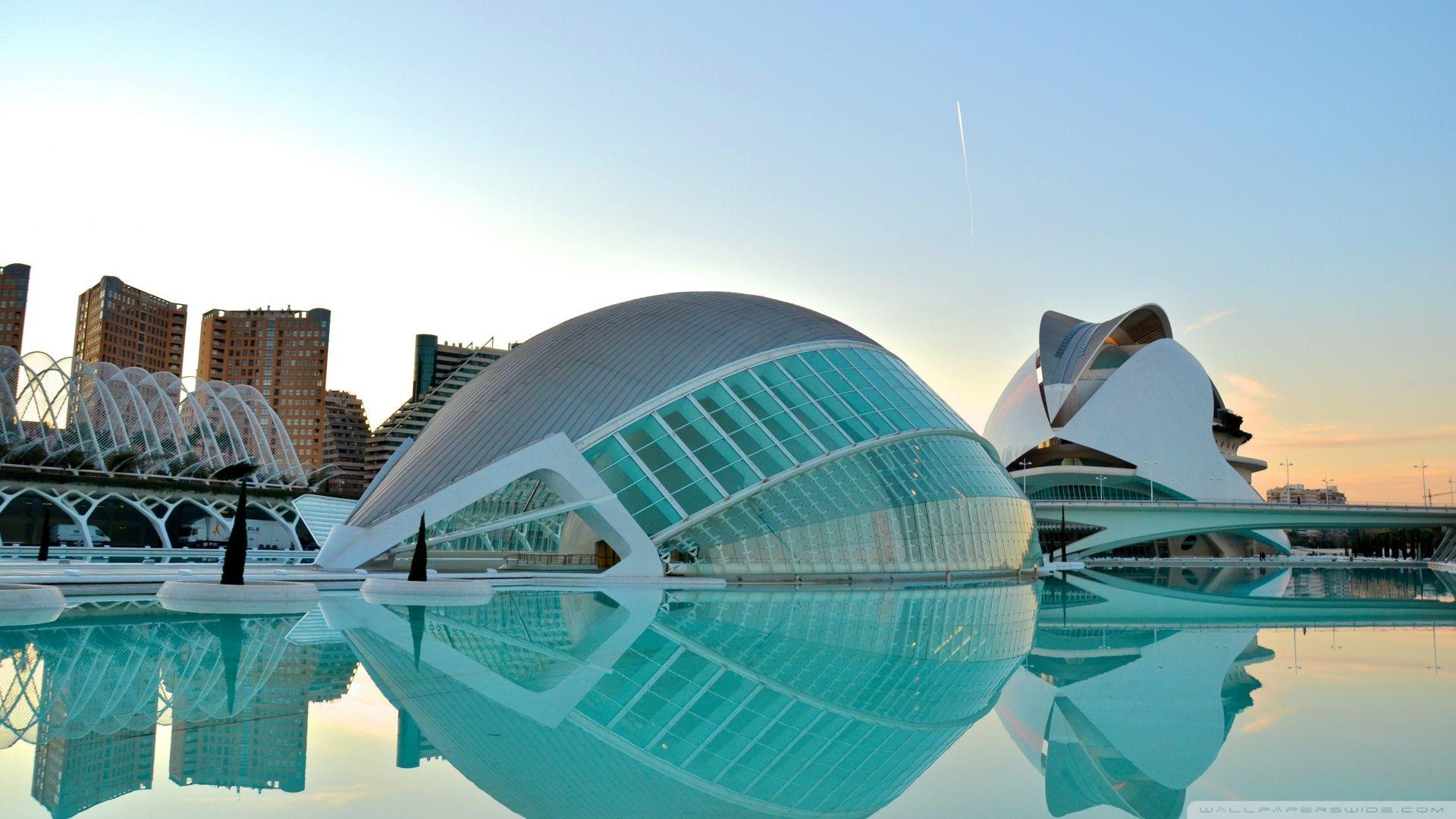 Valencia City Of Art&Science HD desktop wallpapers : Widescreen