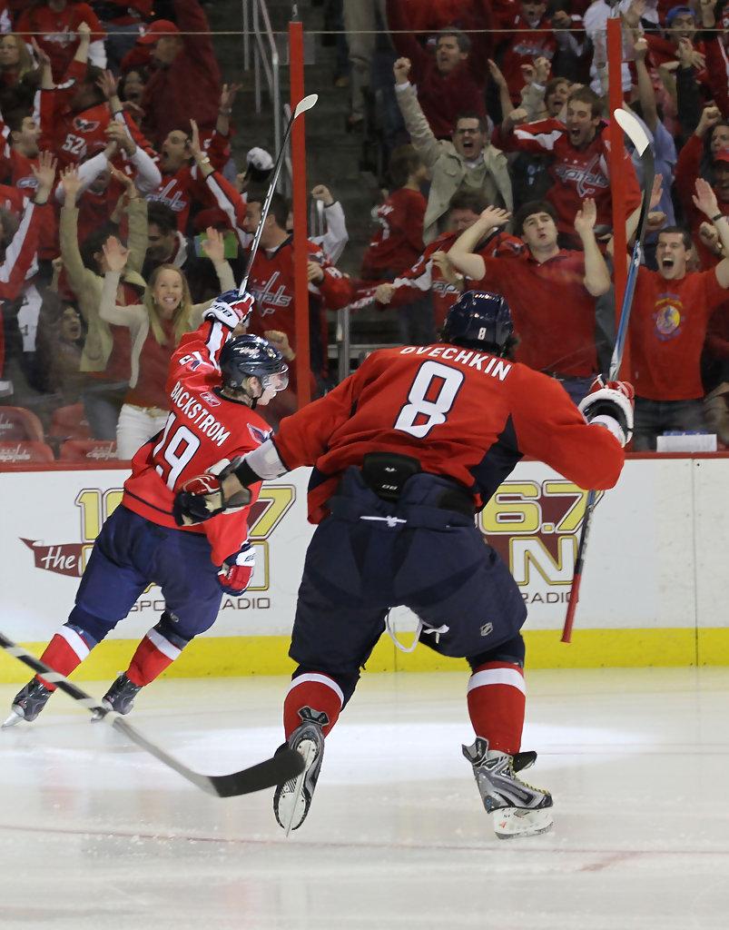 Alex Ovechkin and Nicklas Backstrom Photos Photos