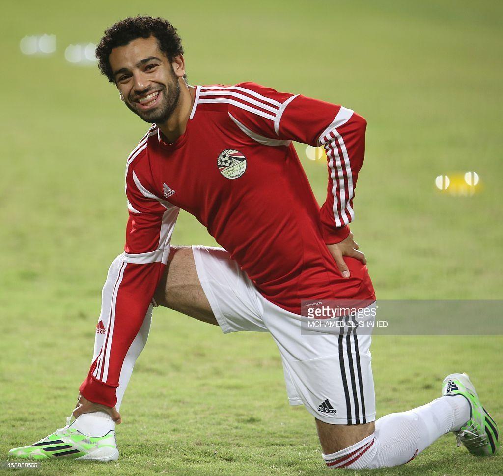 Egypt’s national football team player Mohammed Salah, who also