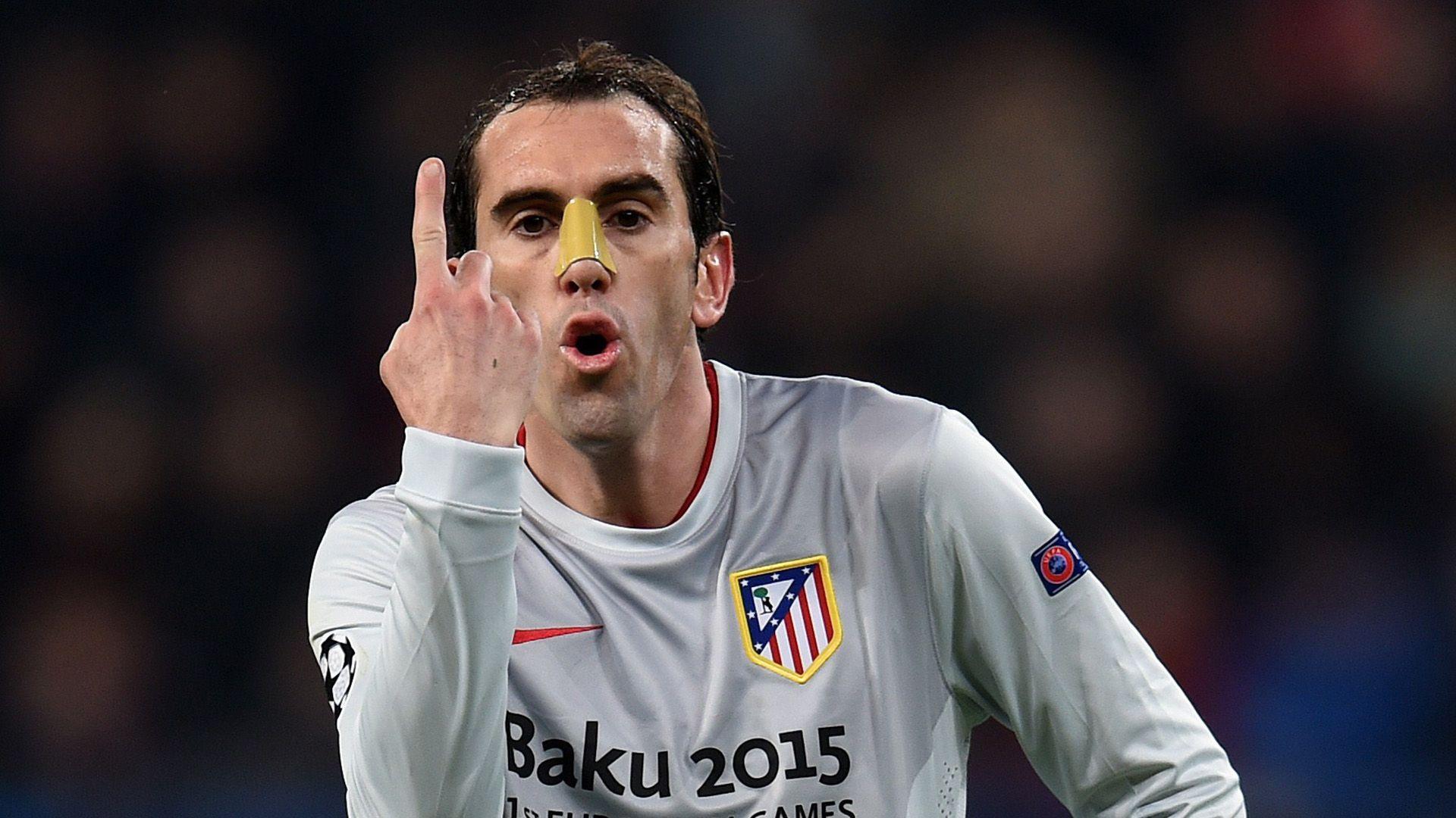 Diego Godin Atletico Madrid Bayer Leverkusen Champions League