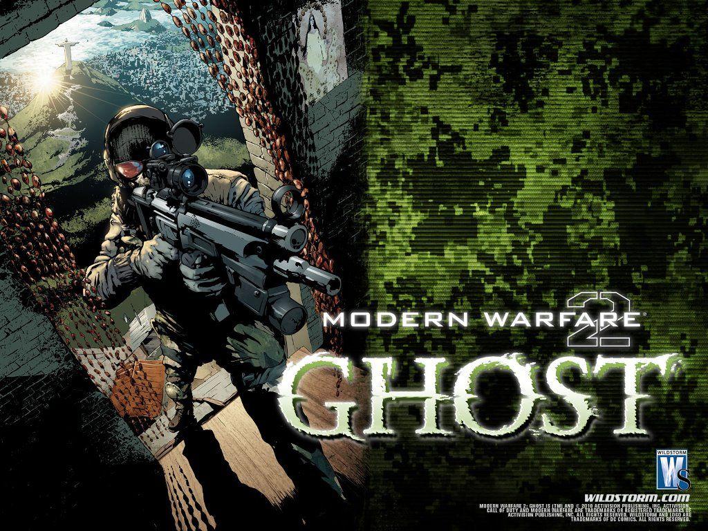 Modern Warfare 2: Ghost Comic Wallpapers