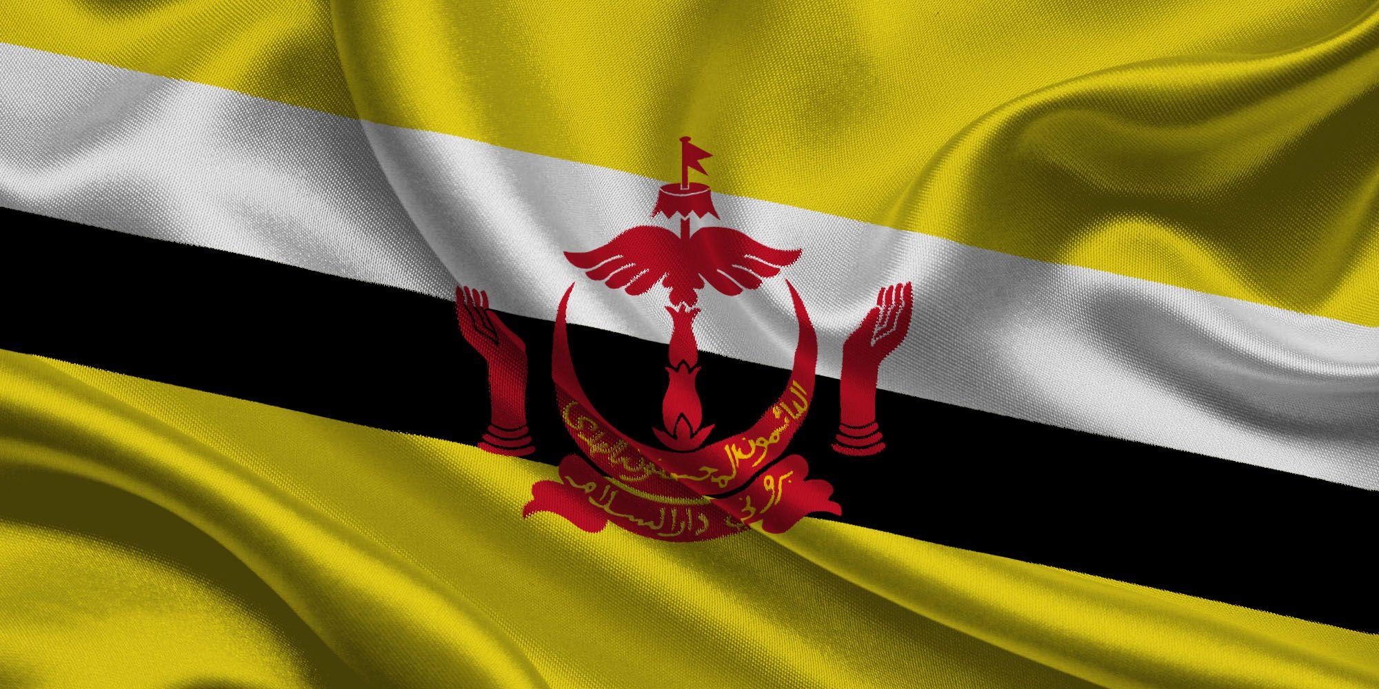 Flag of Brunei Wallpapers in 3D by GULTALIBk