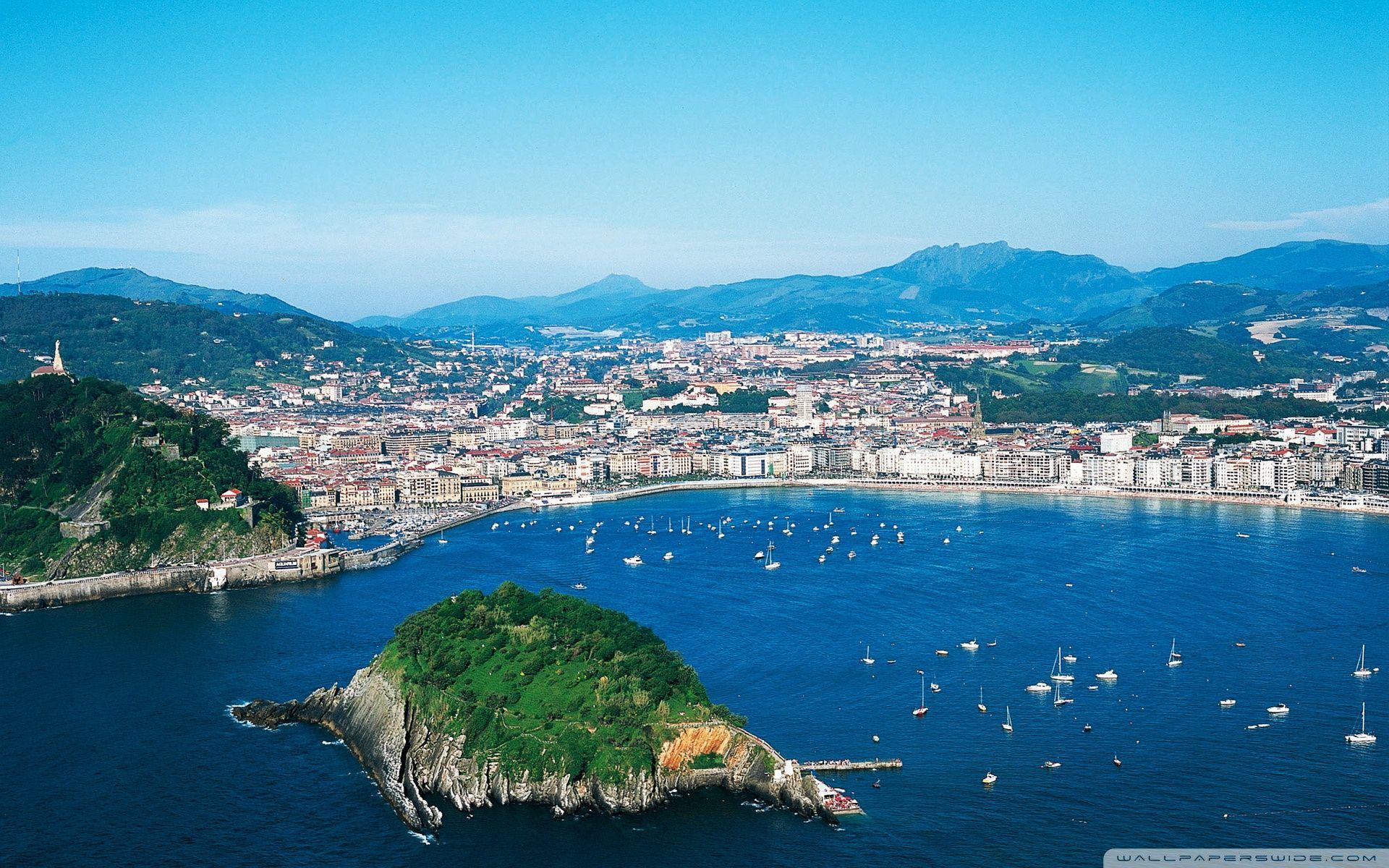 View of San Sebastián, Spain ❤ 4K HD Desktop Wallpapers for 4K Ultra