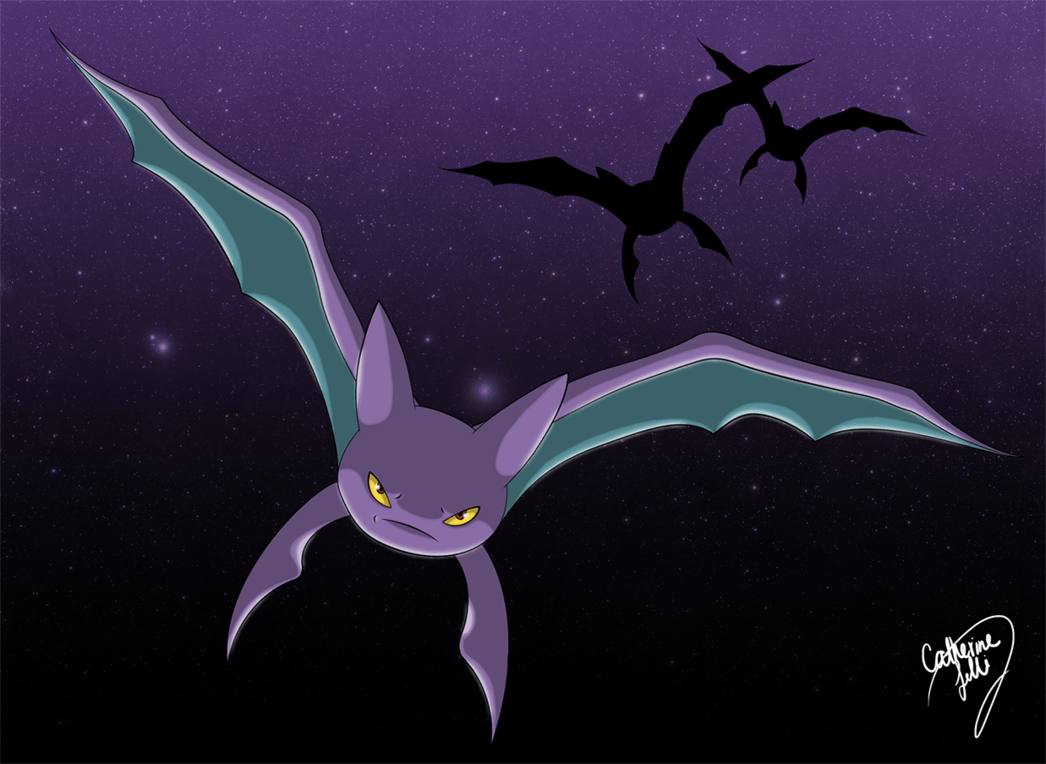 Crobat doodle by Light