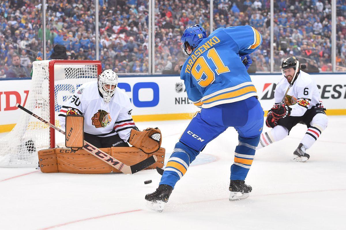 Blackhawks vs. Blues 2017 final score: Vladimir Tarasenko scores