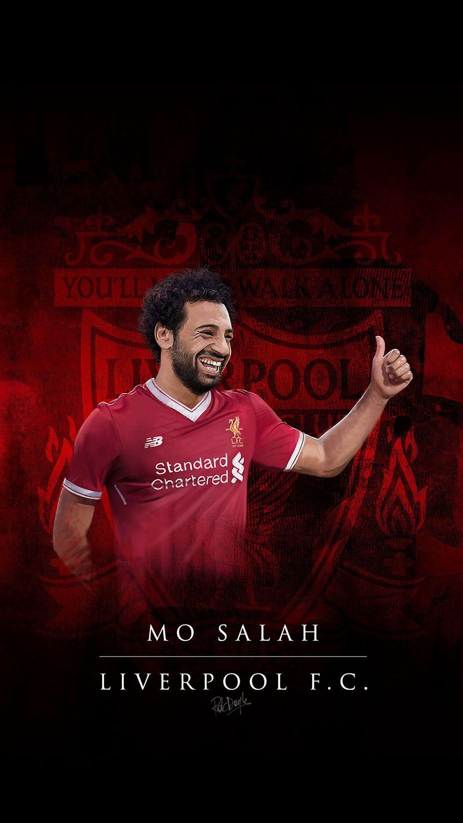 LFC Mo Salah iPhone Wallpapers