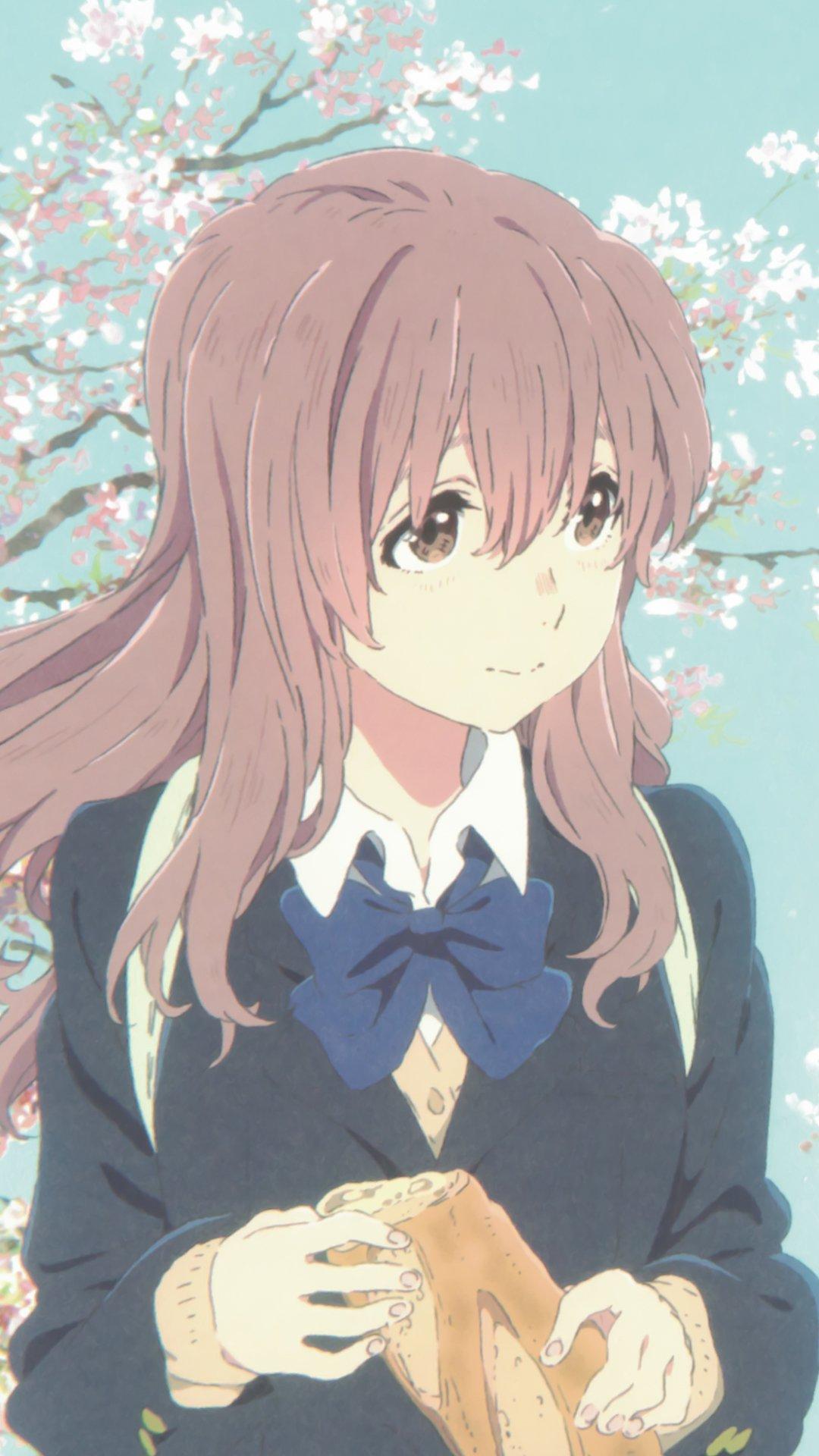 Koe no Katachi Shouko Nishimiya.iPhone 6 Plus wallpapers 1080×1920