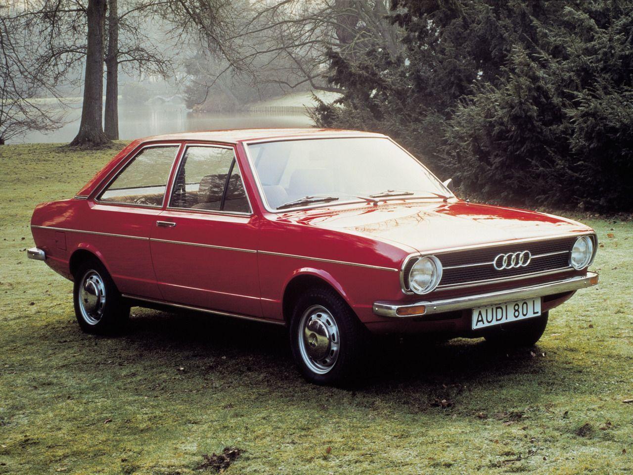 Audi 80…my first front wheel drive car…it was in a poo brown