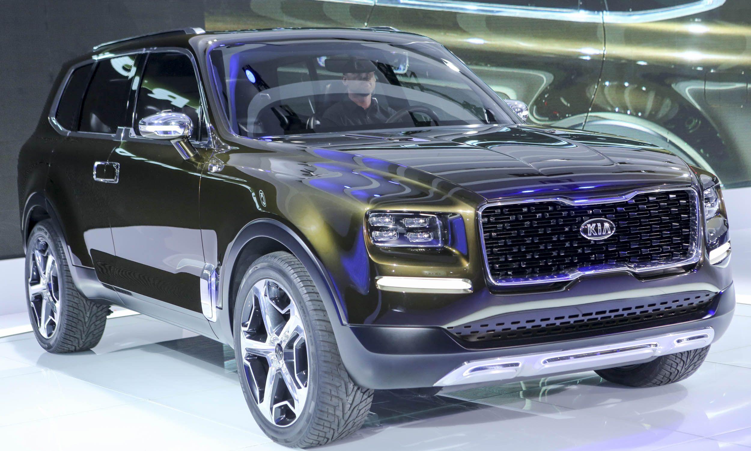 2016 Detroit Auto Show: Kia Telluride Concept Debuts