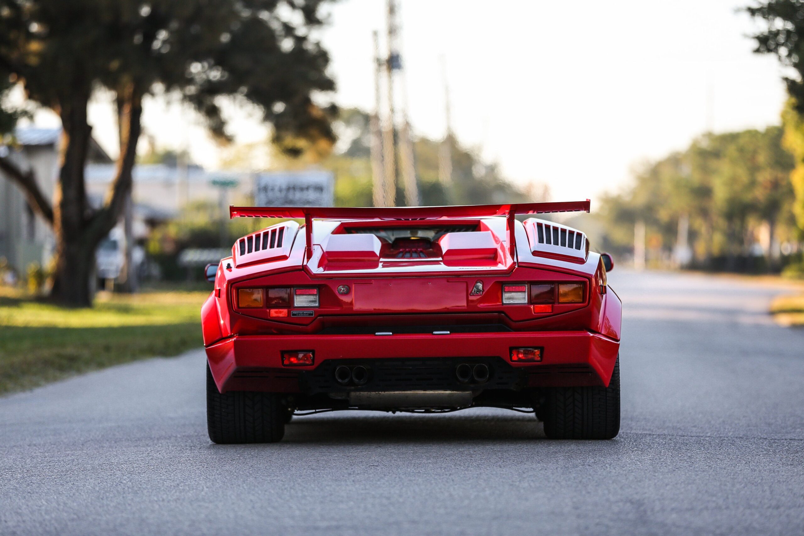 1989 Lamborghini Countach 25th Anniversary Supercar