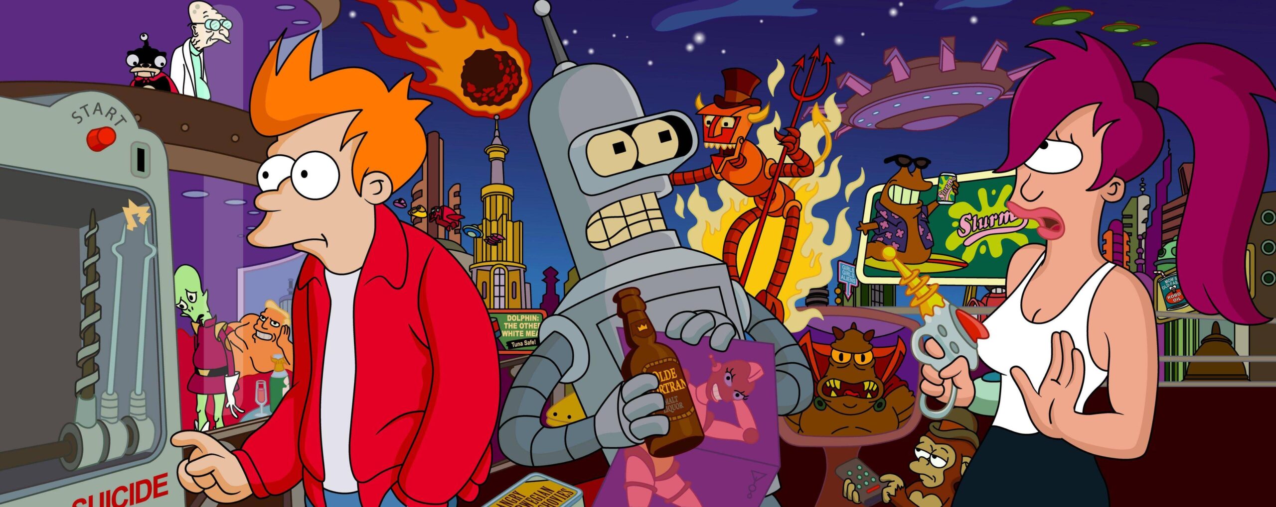 Good News Everyone… Futurama!: Wallpapers