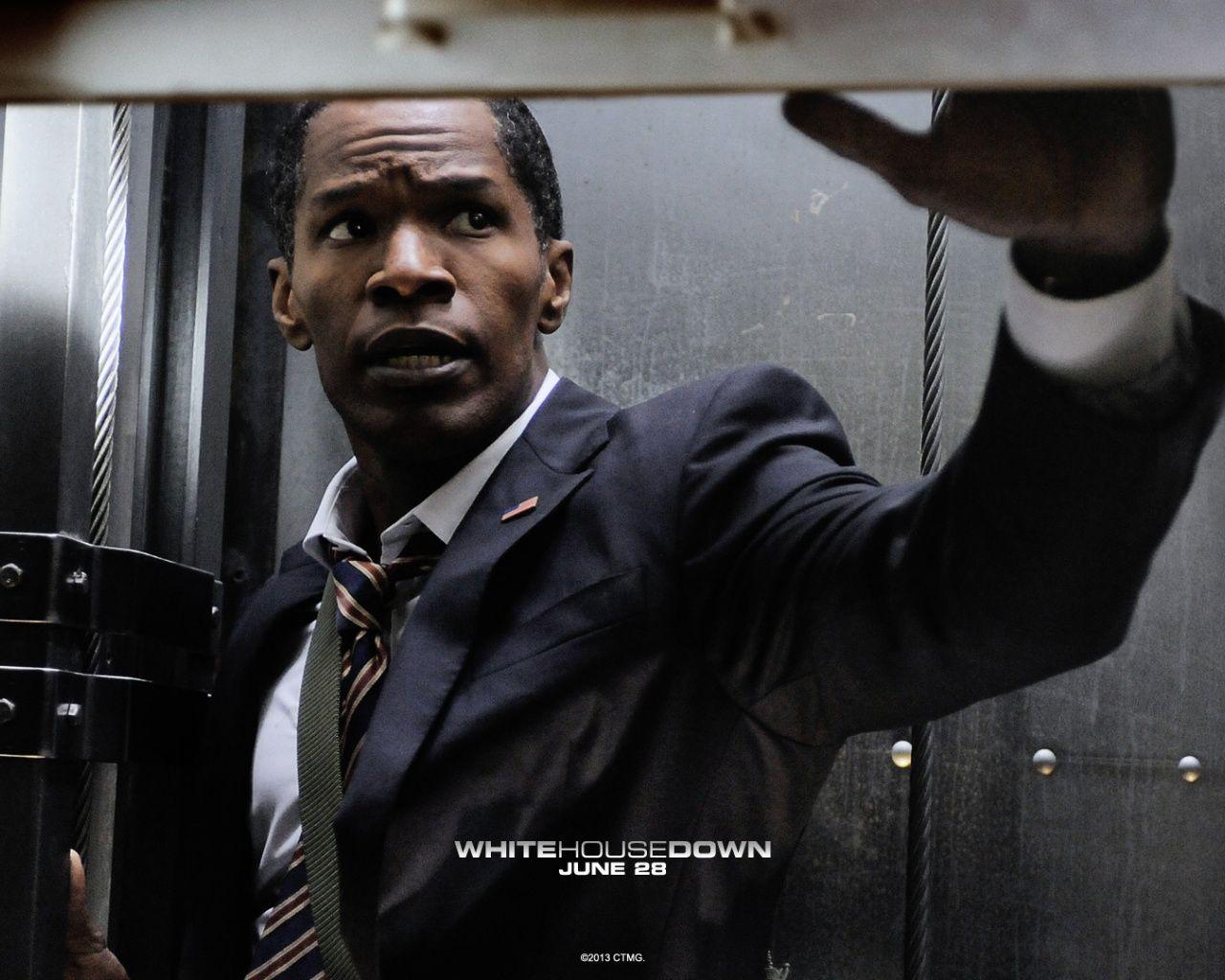 Jamie Foxx White House Down desktop PC and Mac wallpapers