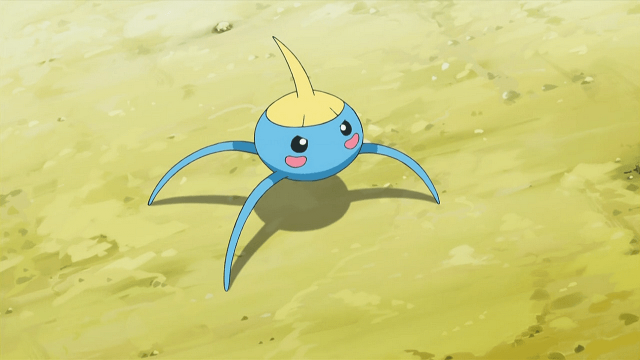 Surskit as seen in the anime.