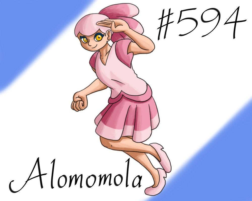 Pokemon Gijinka Project 594 Alomomola by JinchuurikiHunter