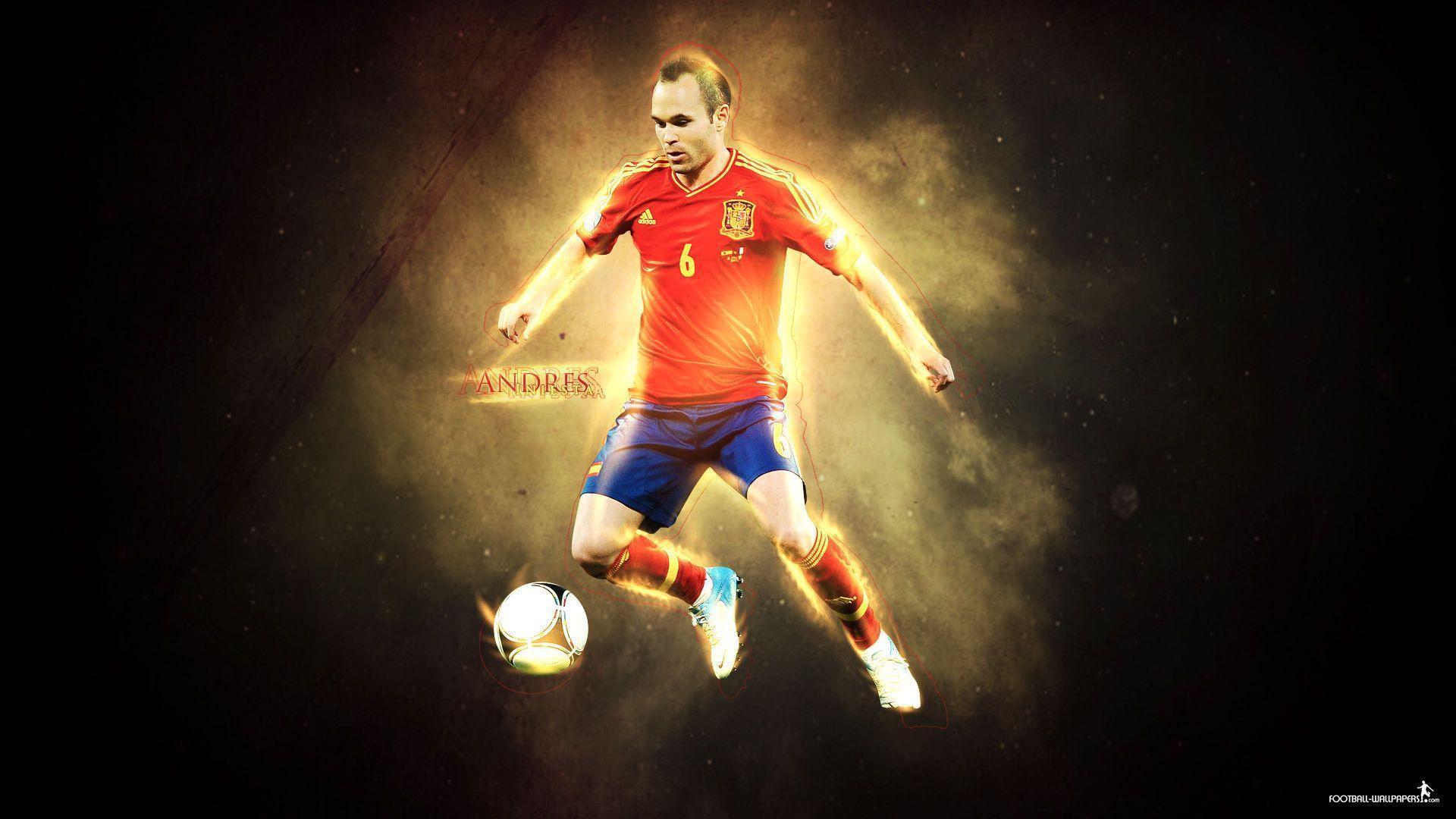 Andres Iniesta Spain Wallpapers: Players, Teams, Leagues Wallpapers