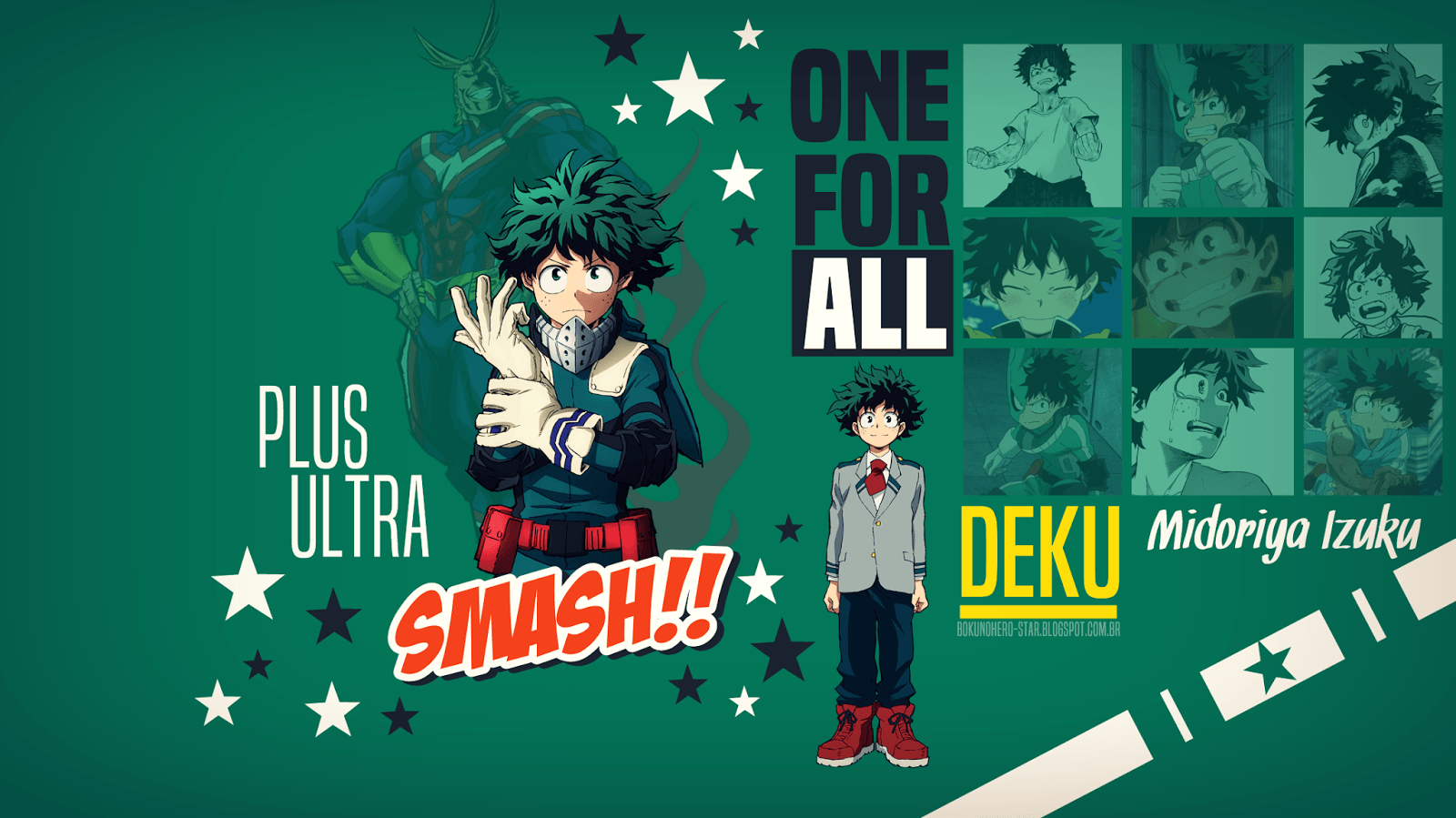 Boku no Hero Star: Wallpapers Izuku Midoriya 2