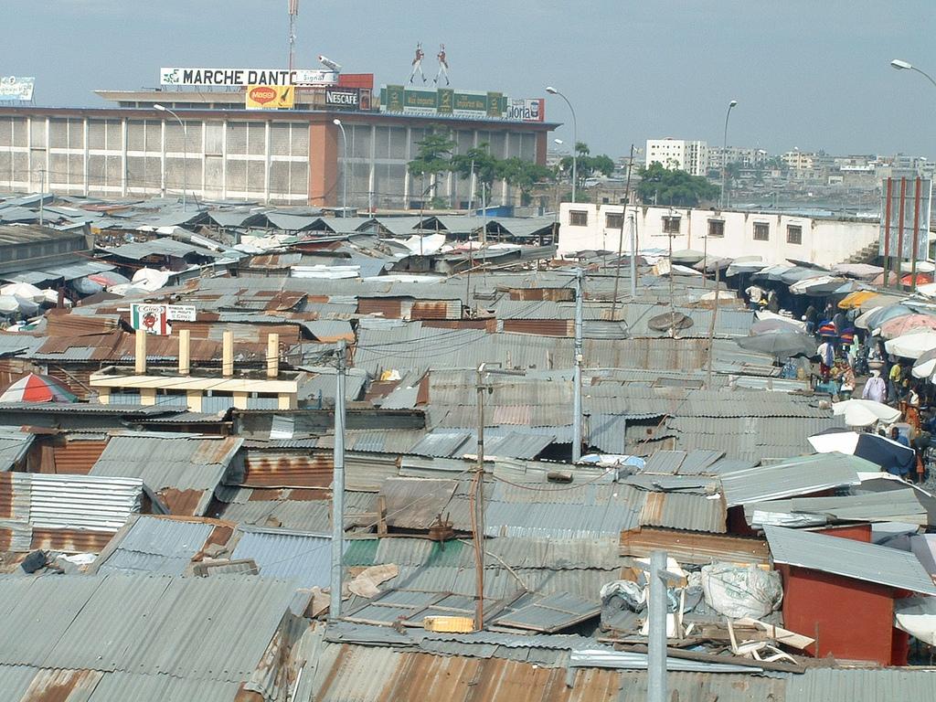 benin roofs